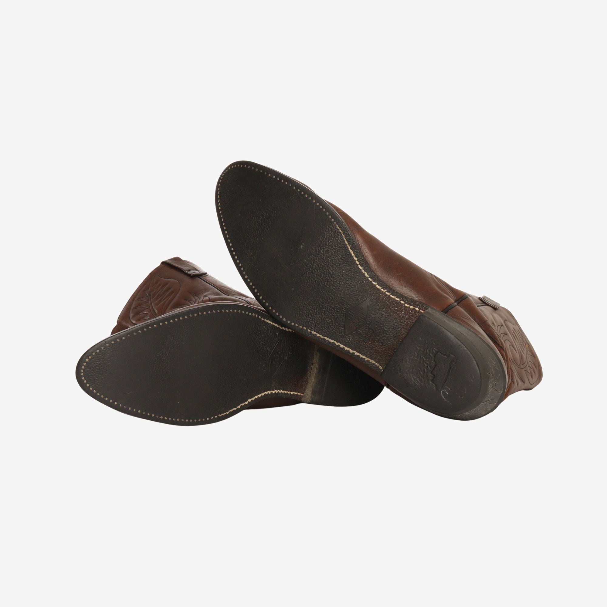 9801 Western Leather Boots