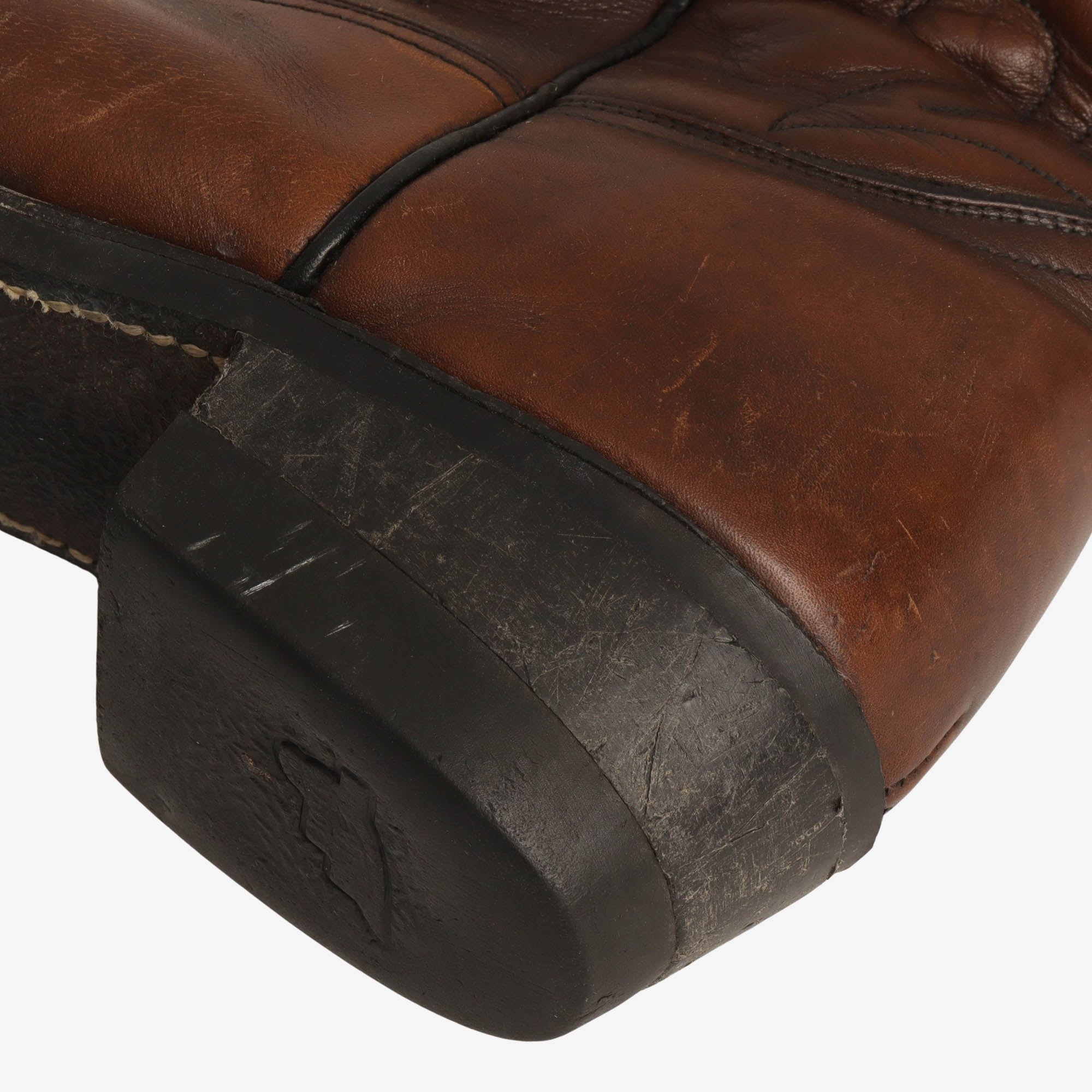 9801 Western Leather Boots