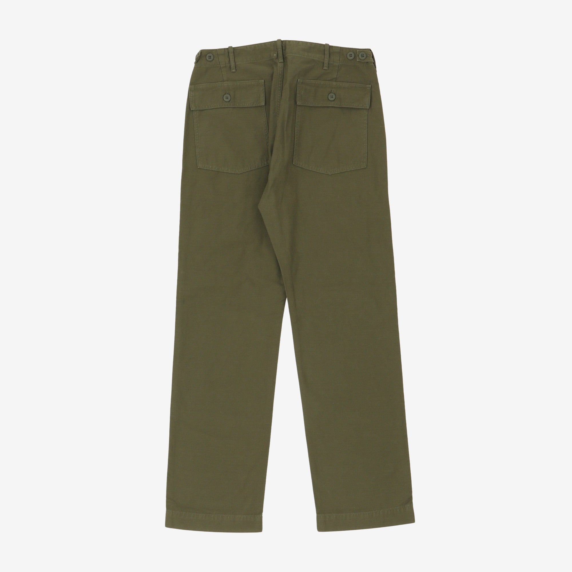 Straight Fatigue Pants