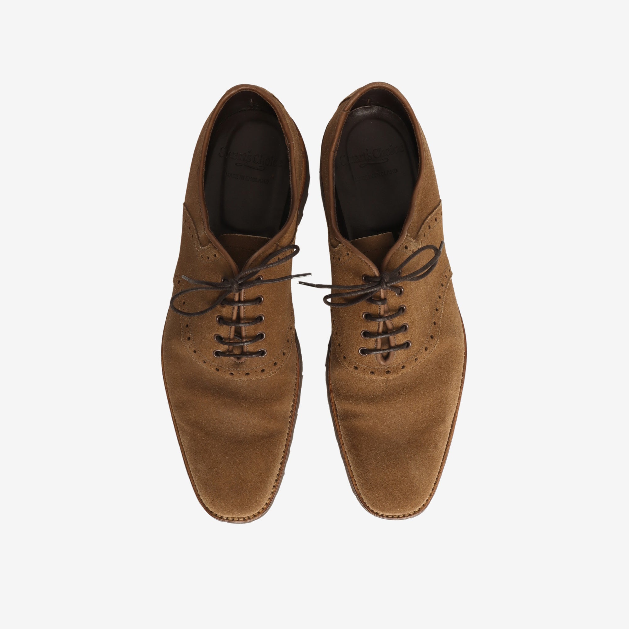 Suede Derby Shoes