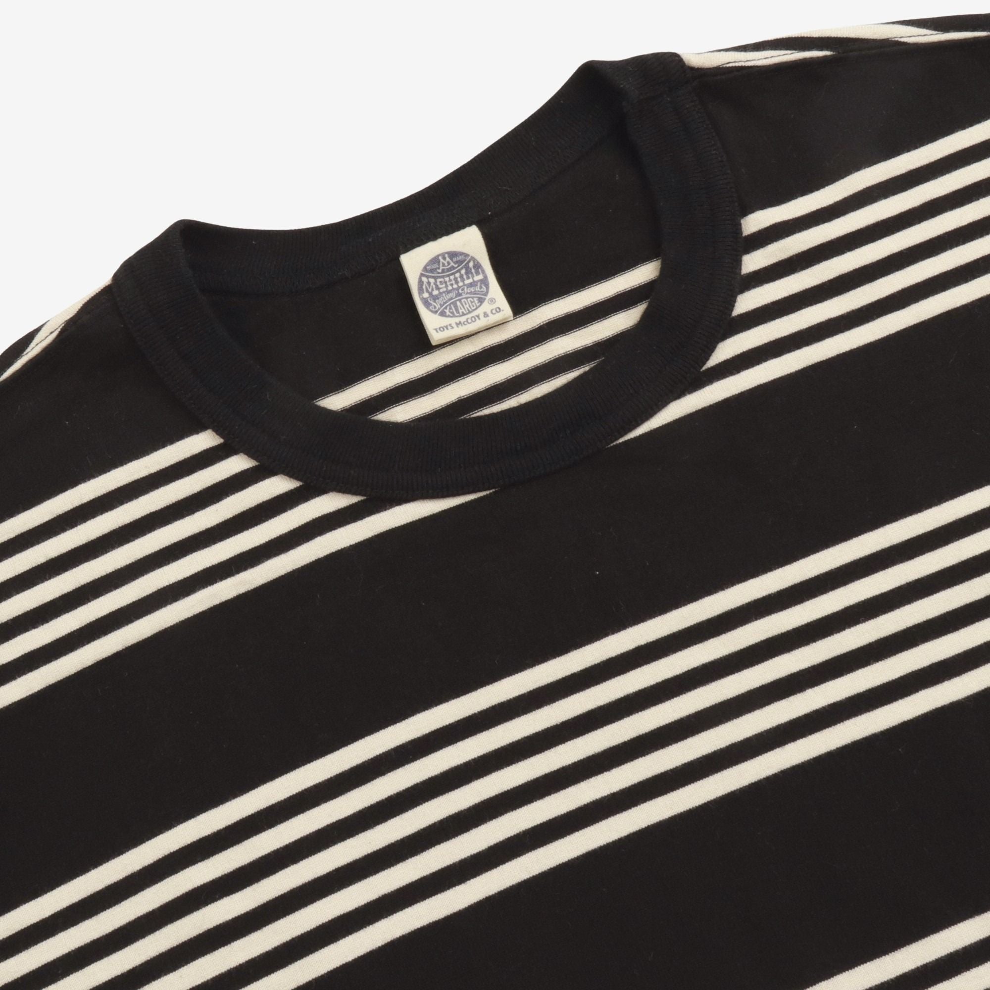3/4 Multi Border Stripe Tee