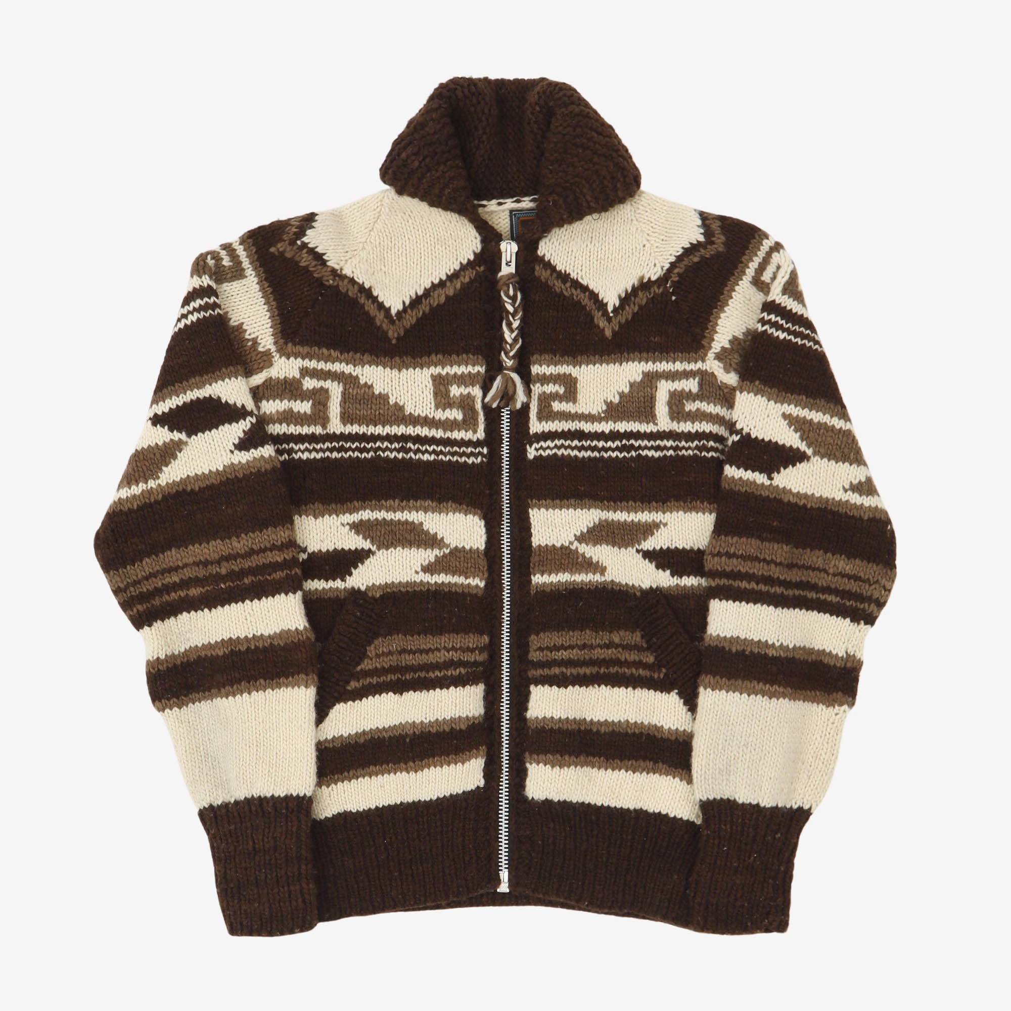 Greca L Zipper Cardigan