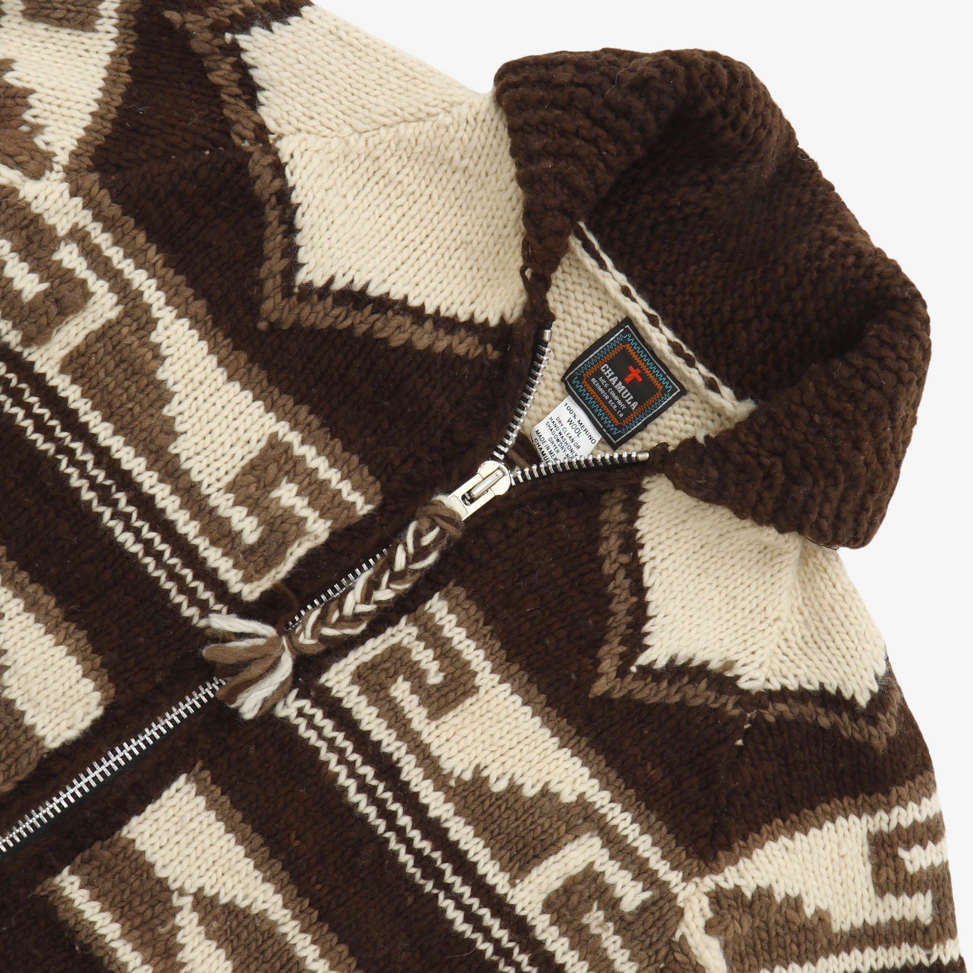 Greca L Zipper Cardigan