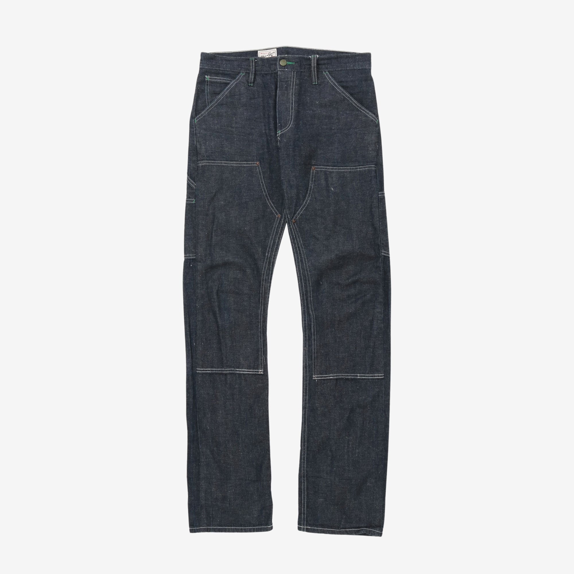 Double Knee Tapered Selvedge Denim