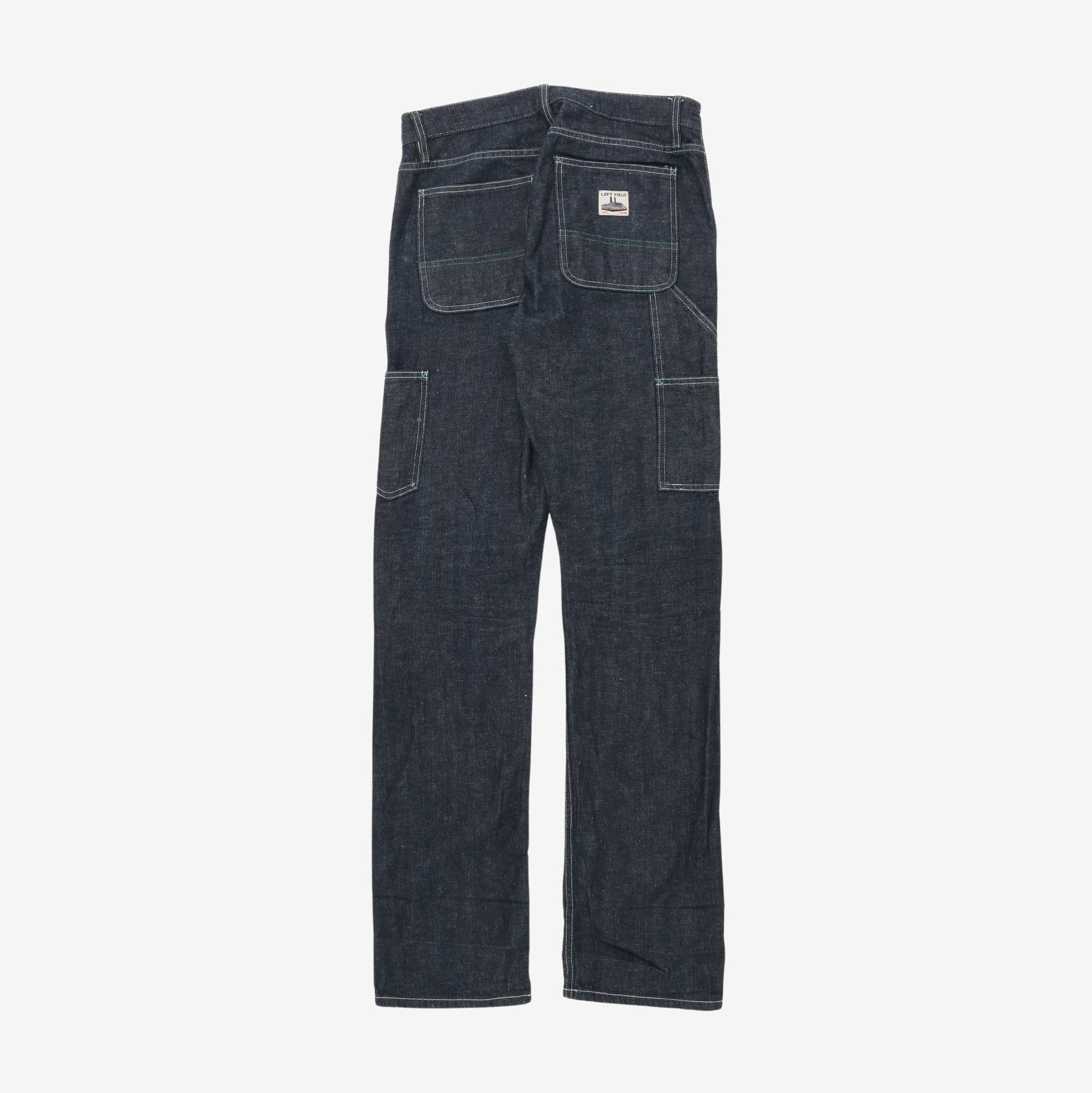 Double Knee Tapered Selvedge Denim