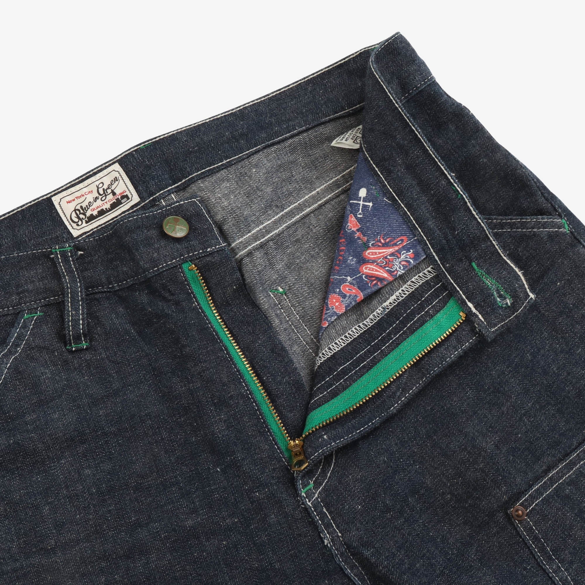 Double Knee Tapered Selvedge Denim