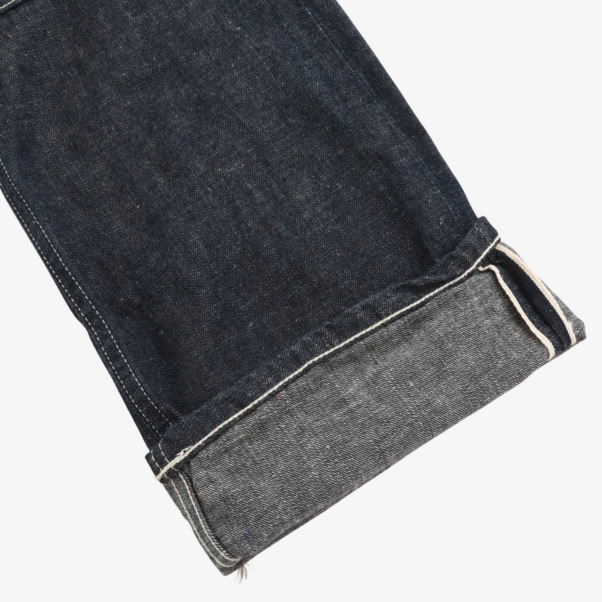 Double Knee Tapered Selvedge Denim