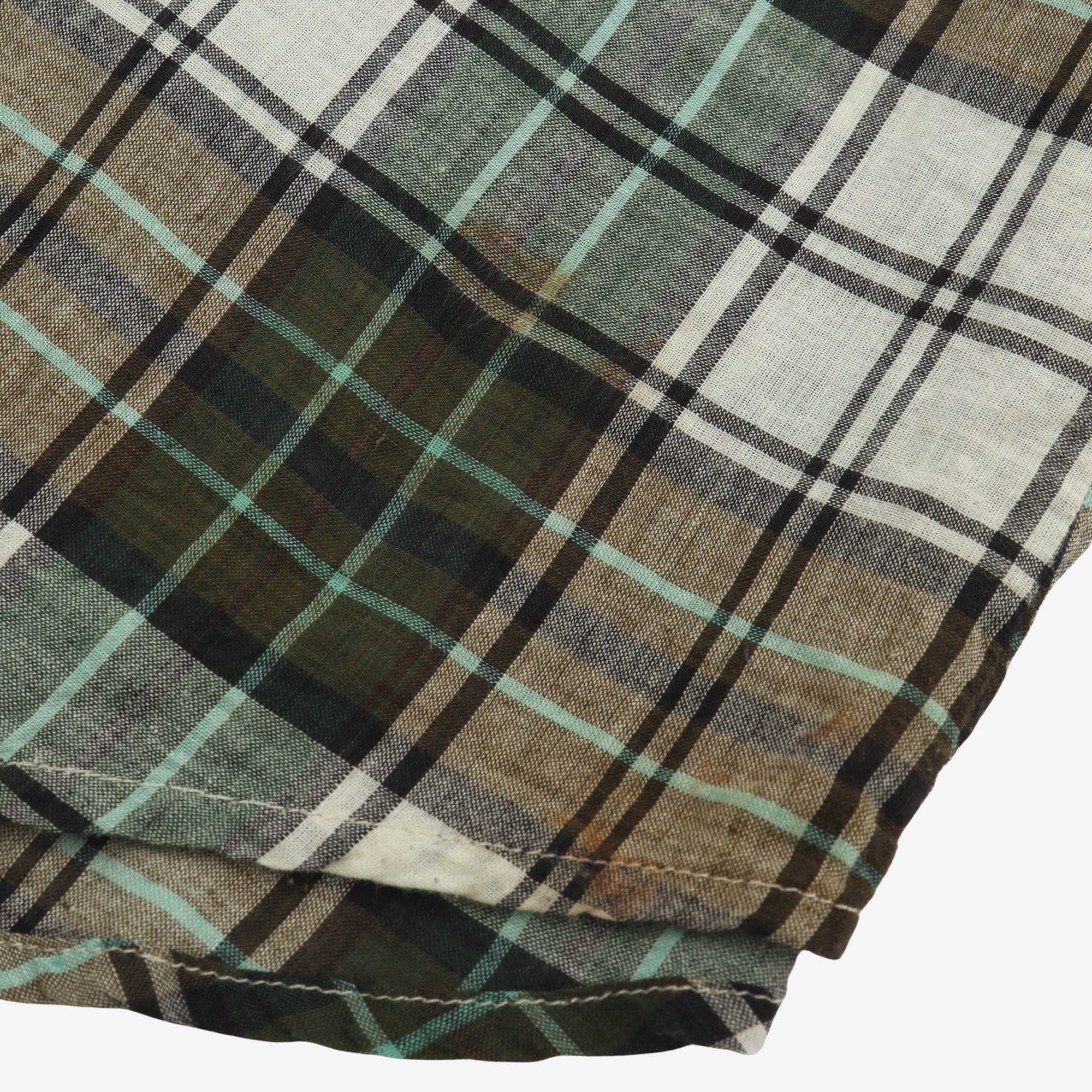 SS Check Western Shirt