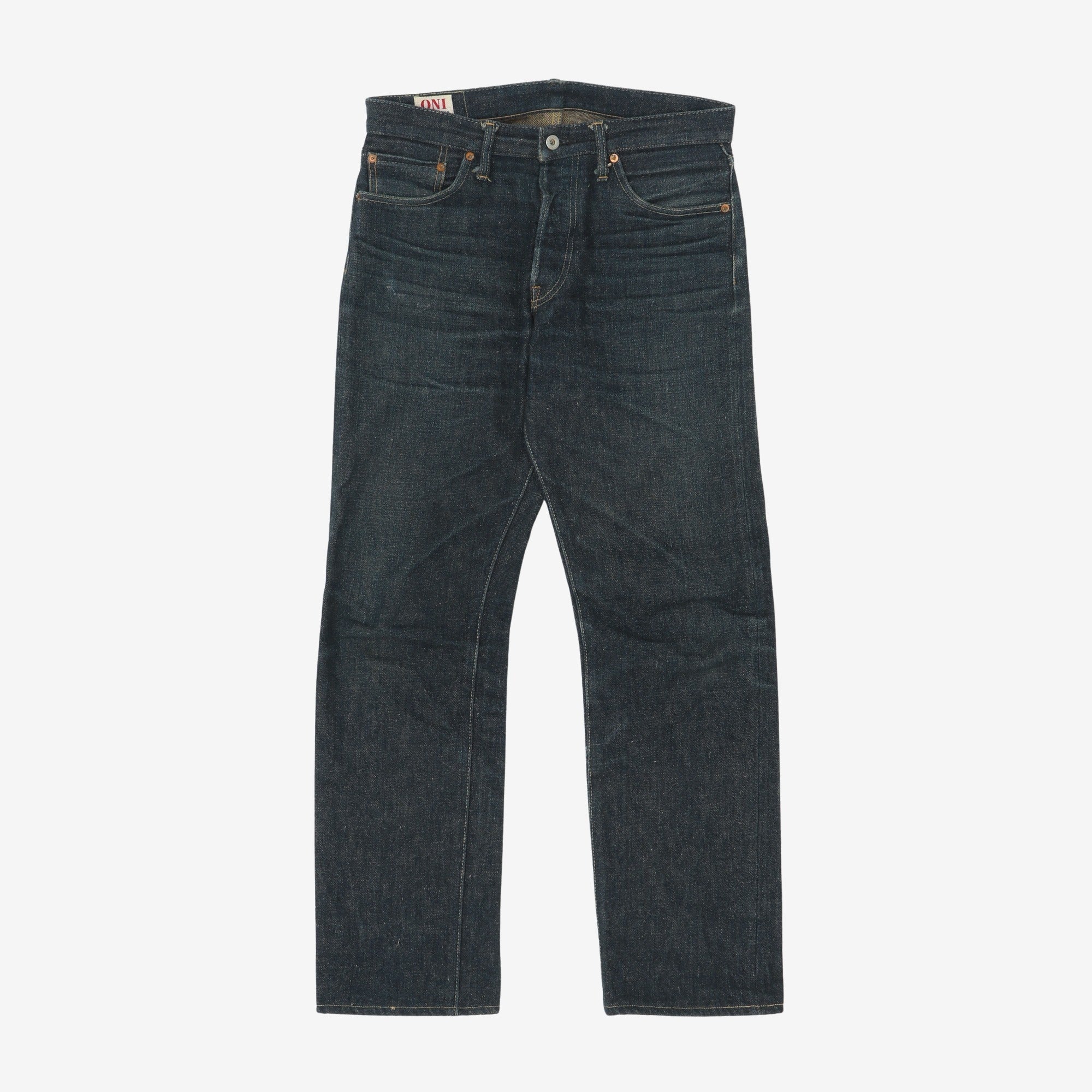 ONI-288 20oz Asphalt Selvedge Denim