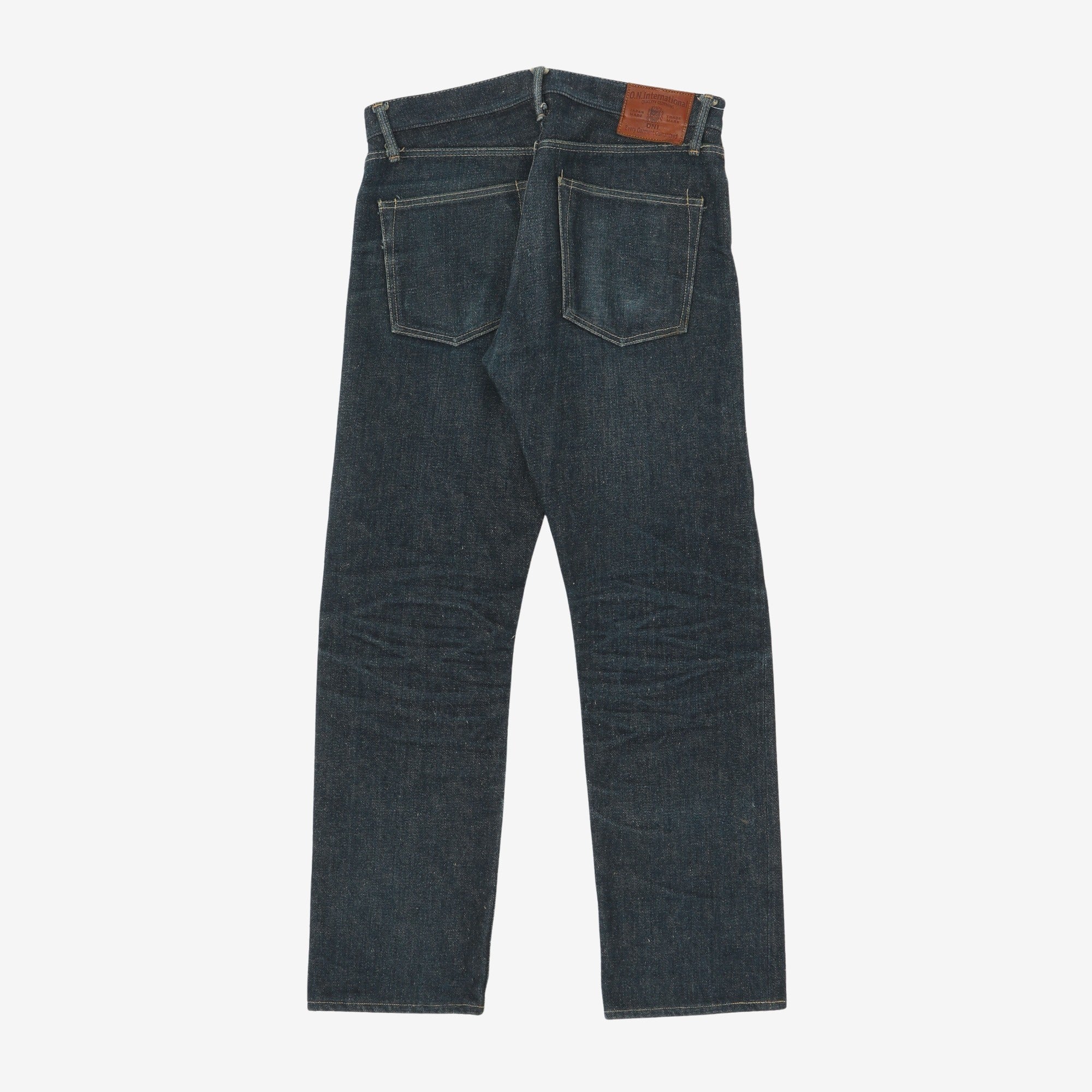 ONI-288 20oz Asphalt Selvedge Denim