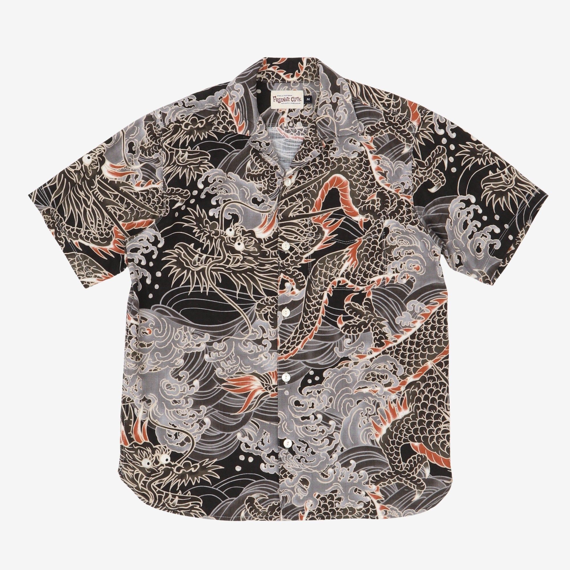Black Dragon Hawaiian Shirt
