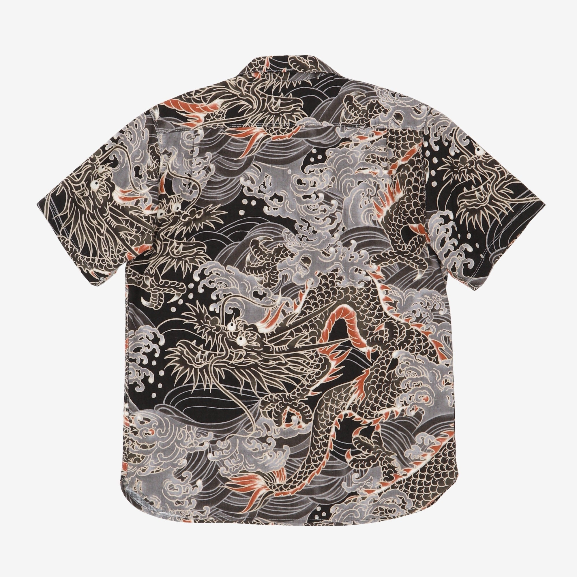 Black Dragon Hawaiian Shirt