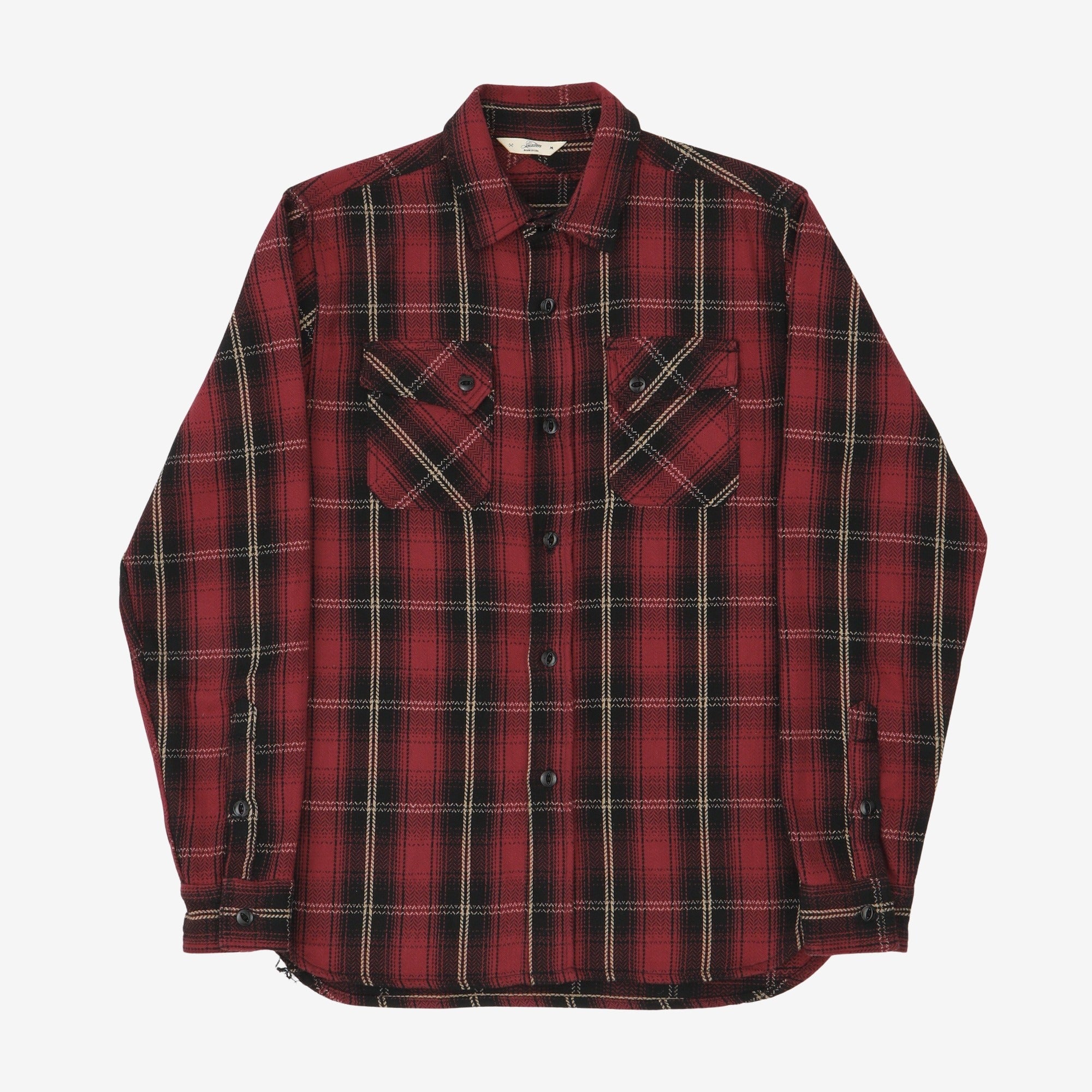 Crosscut Flannel Shirt