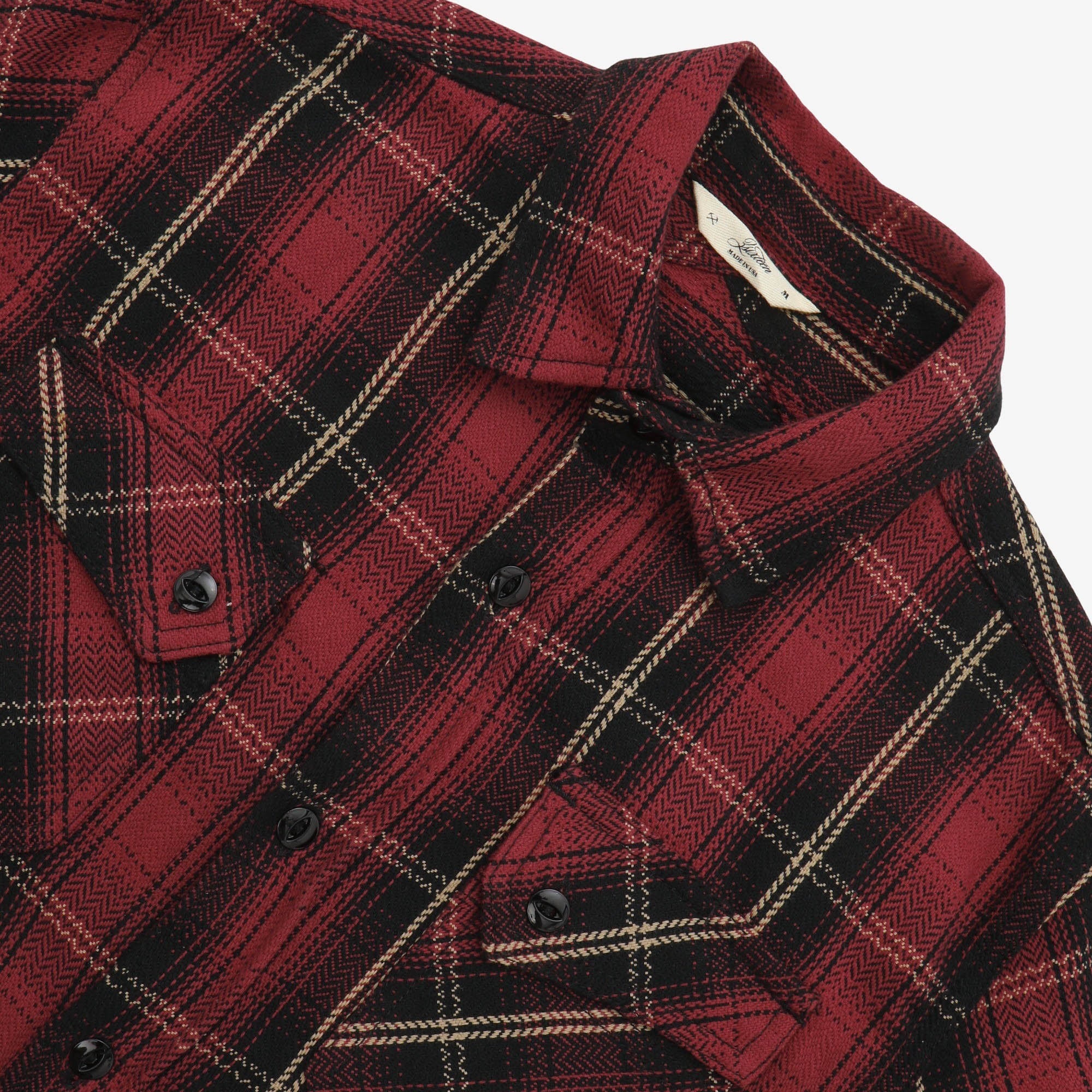 Crosscut Flannel Shirt