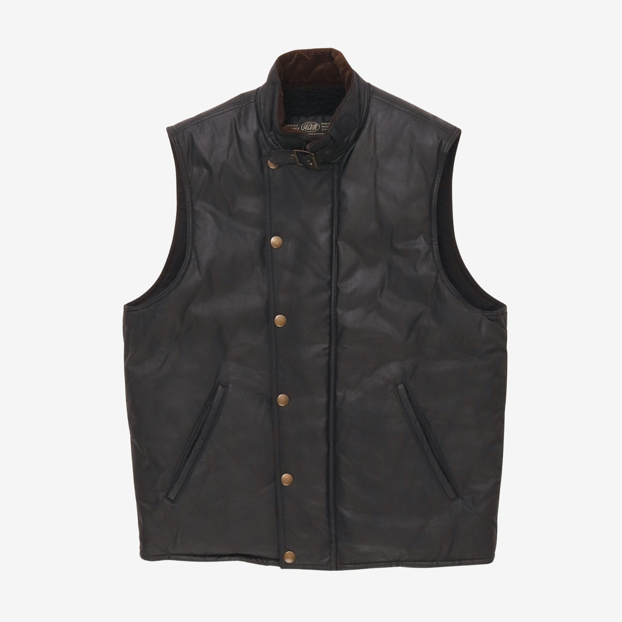 Waxed Cotton Ulster Vest