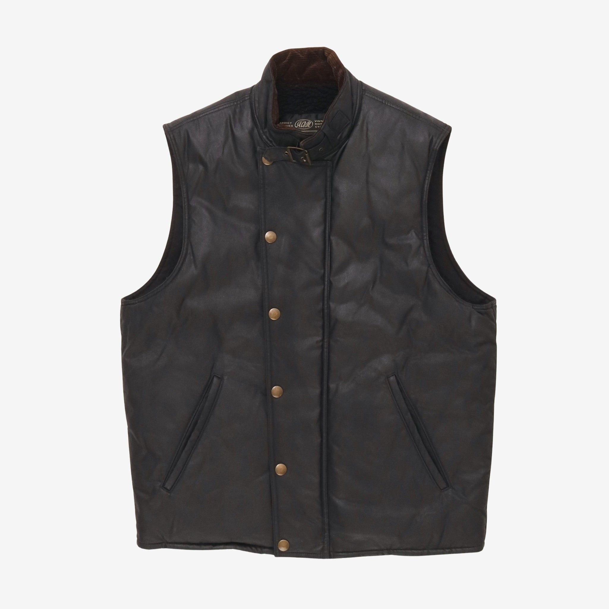Waxed Cotton Ulster Vest