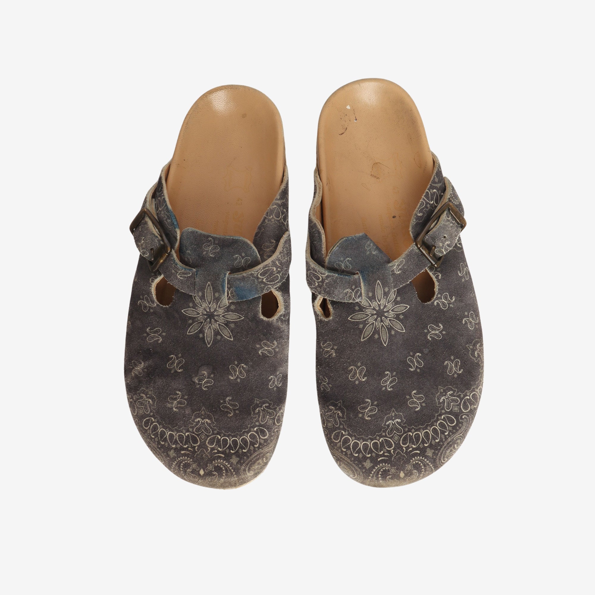 Bandana Suede Sal Crepe Shoe