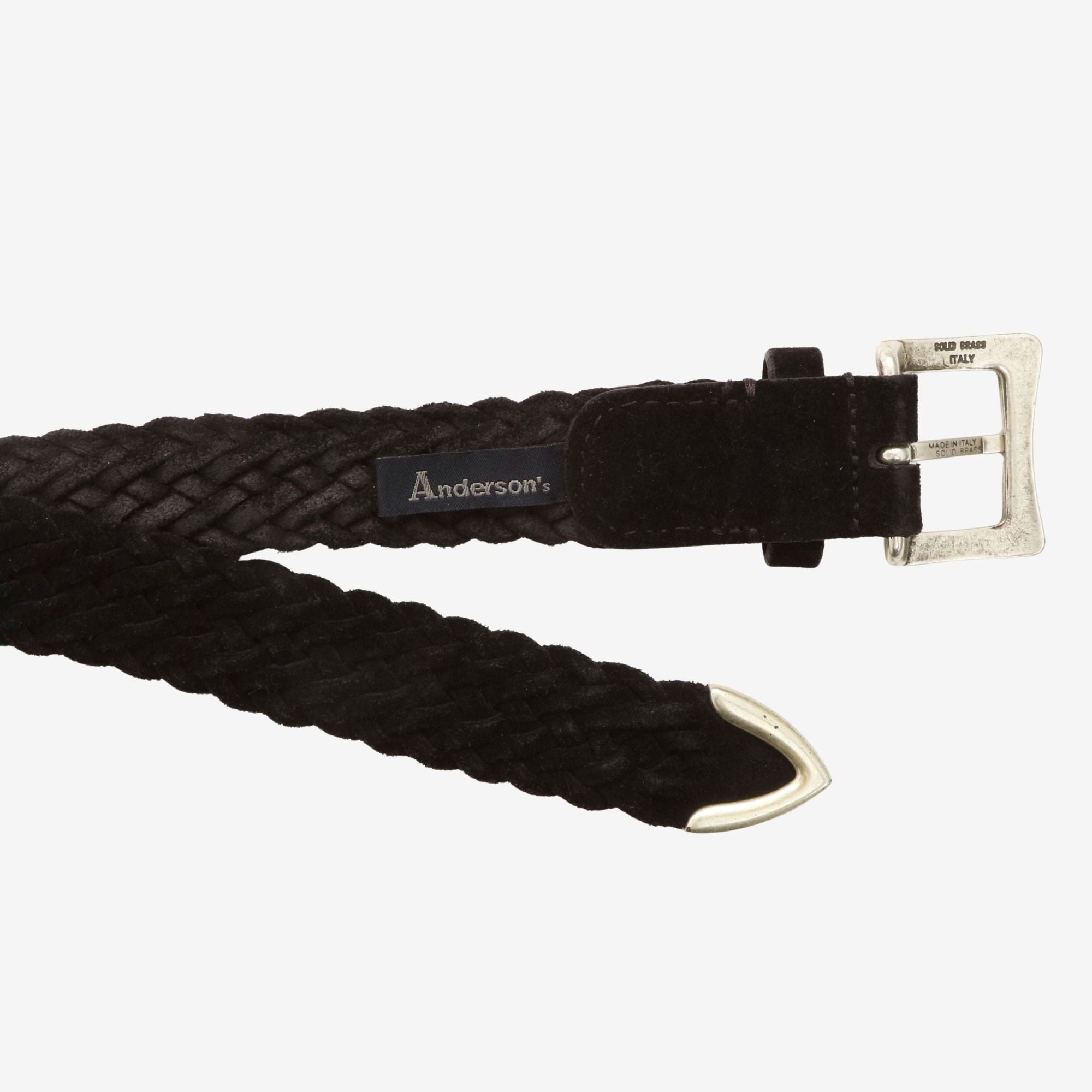 Suede Woven Belt