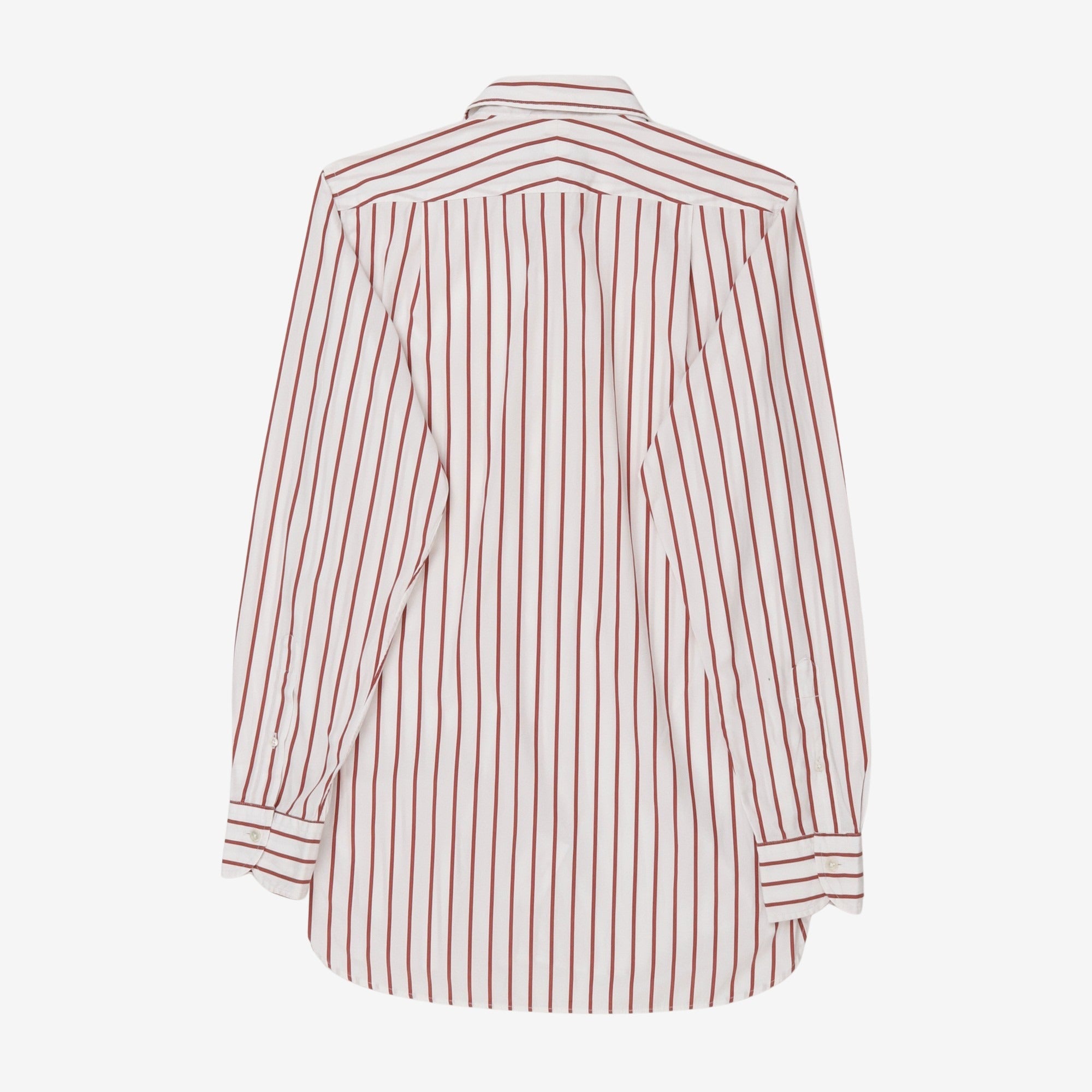 Narrow Stripe Poplin Shirt