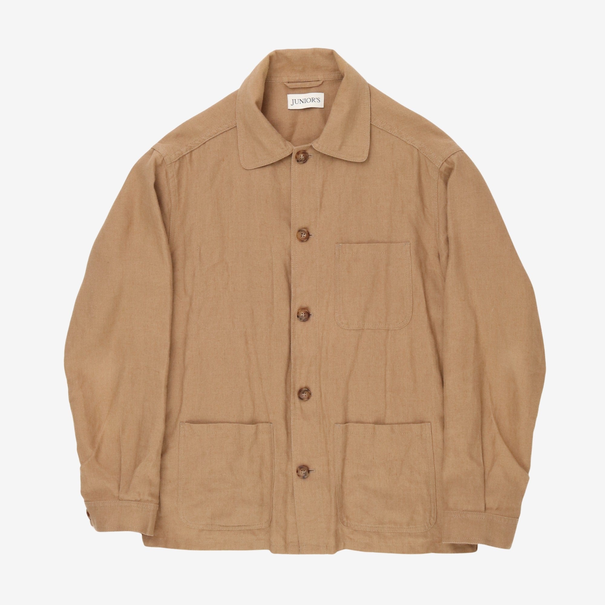 Linen 5 Pocket Chore Jacket