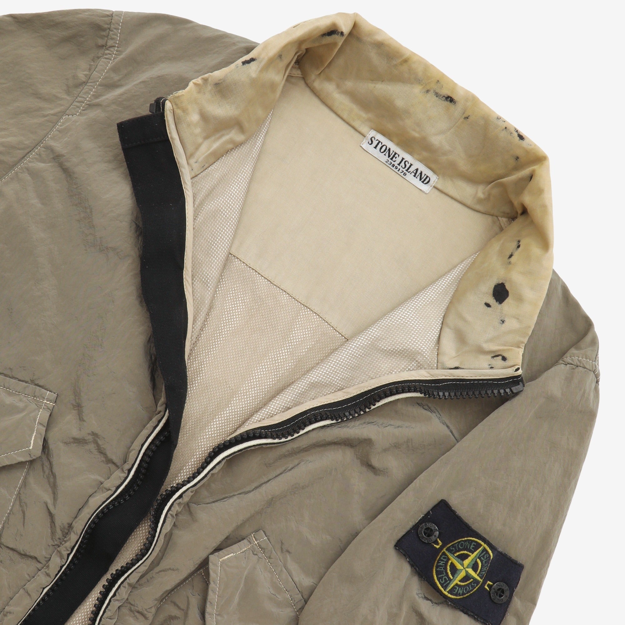 Nylon Metal Bomber Jacket