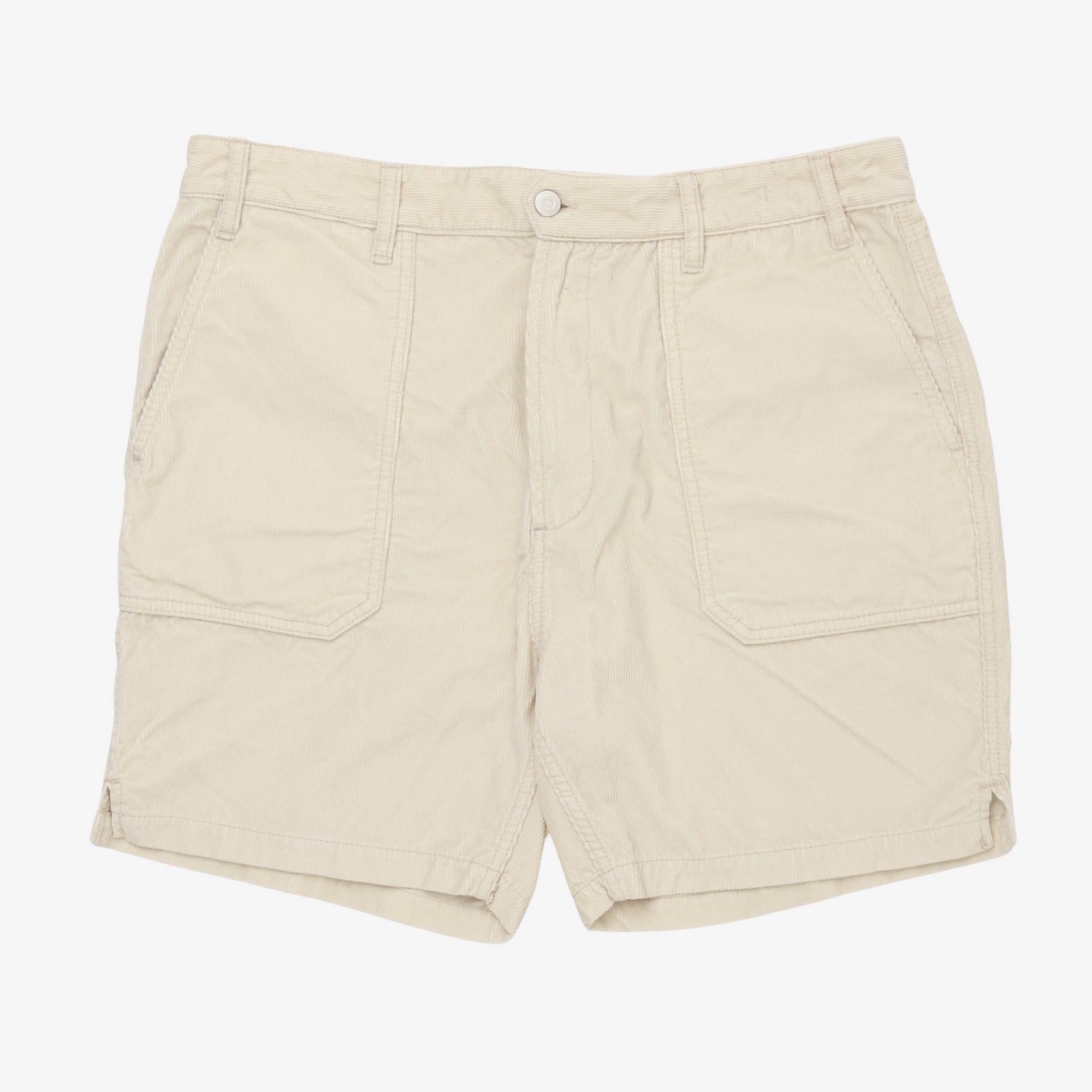 Corduroy Fatigue Shorts