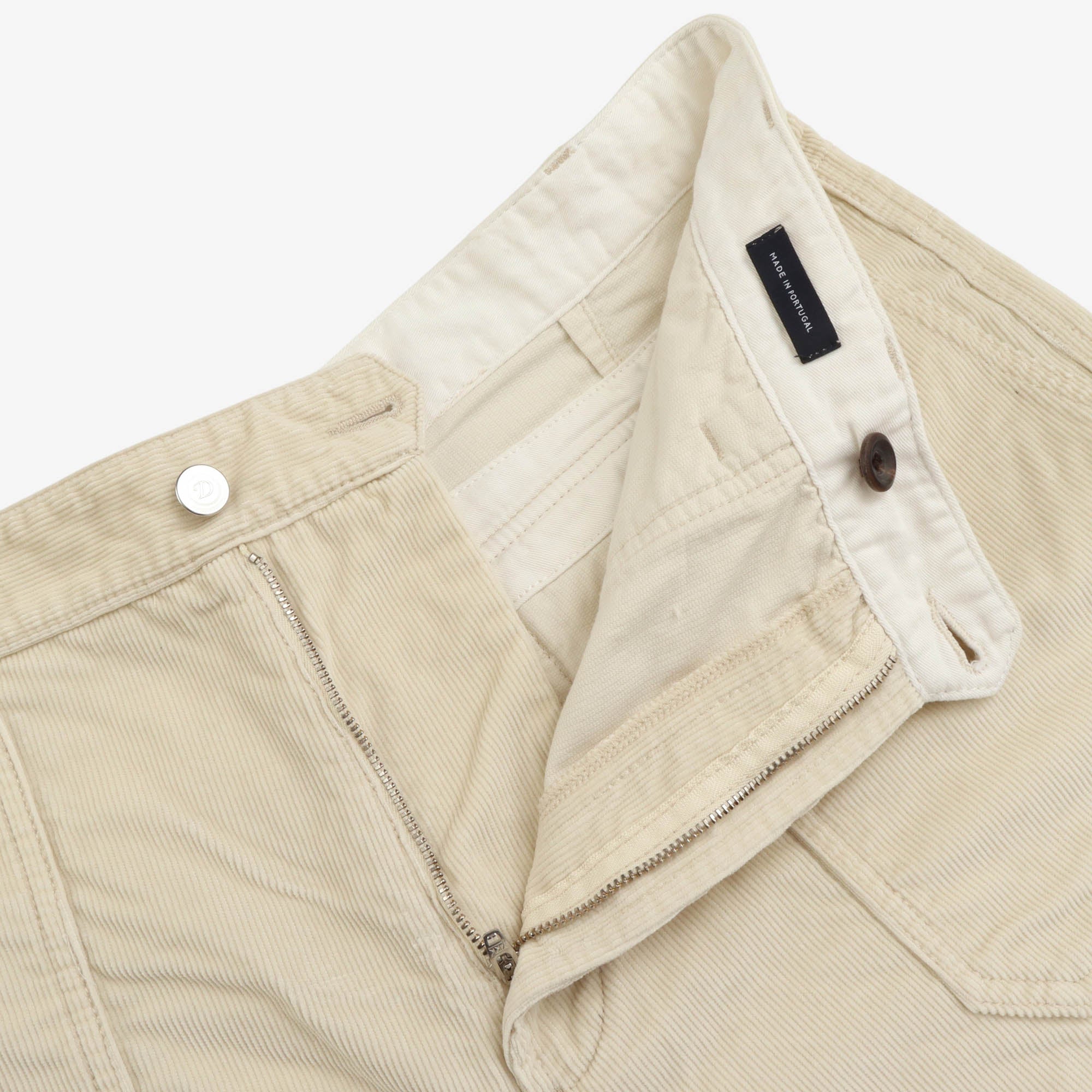 Corduroy Fatigue Shorts