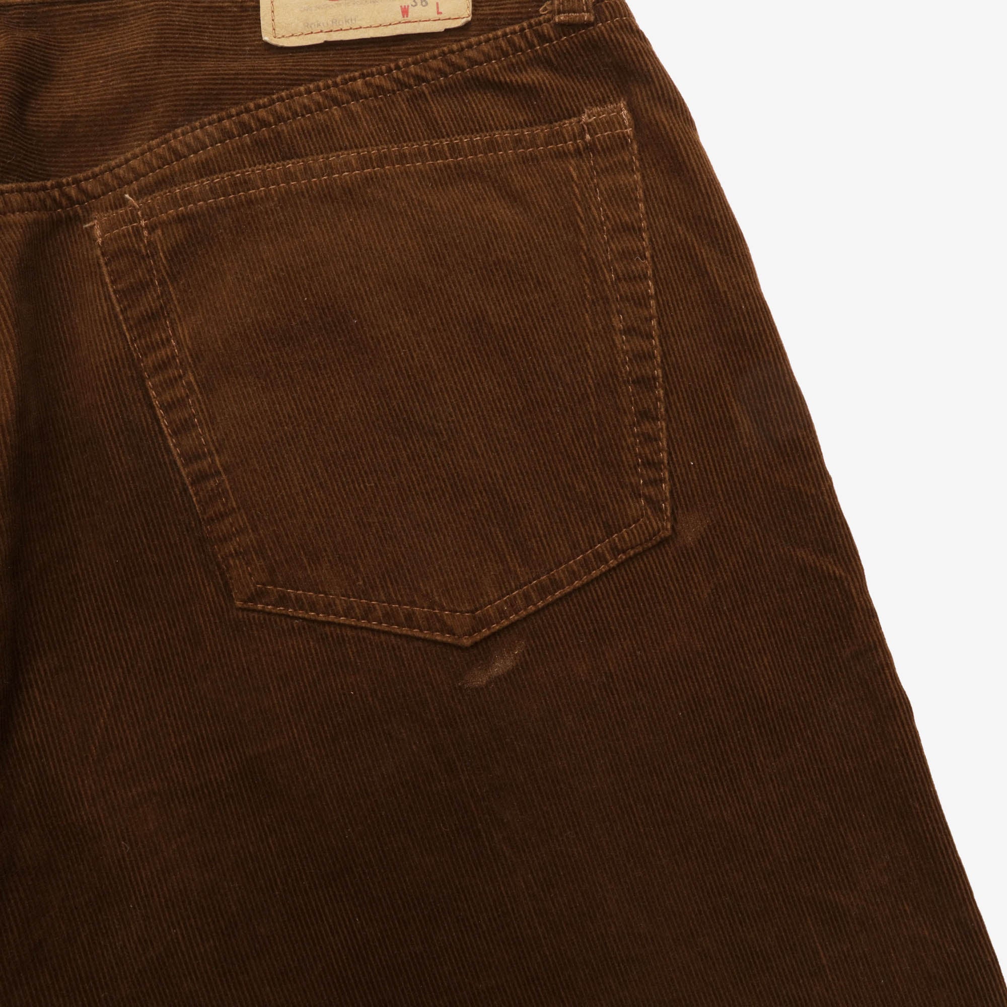 66 Corduroy Jeans (35W X 30L)