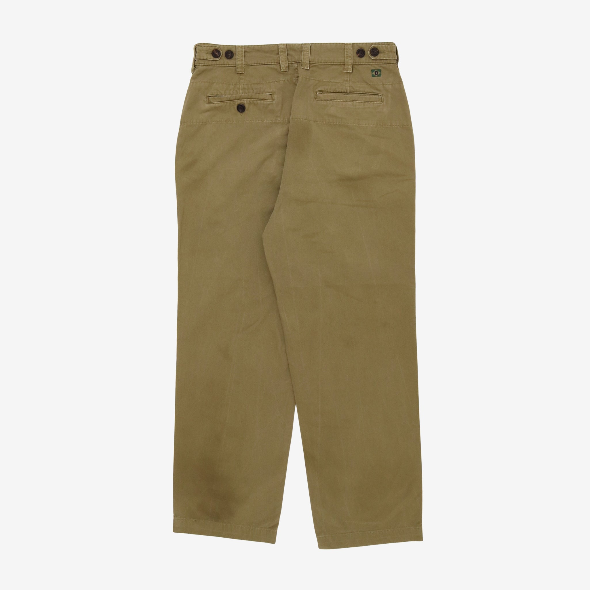 Flat Front Chinos