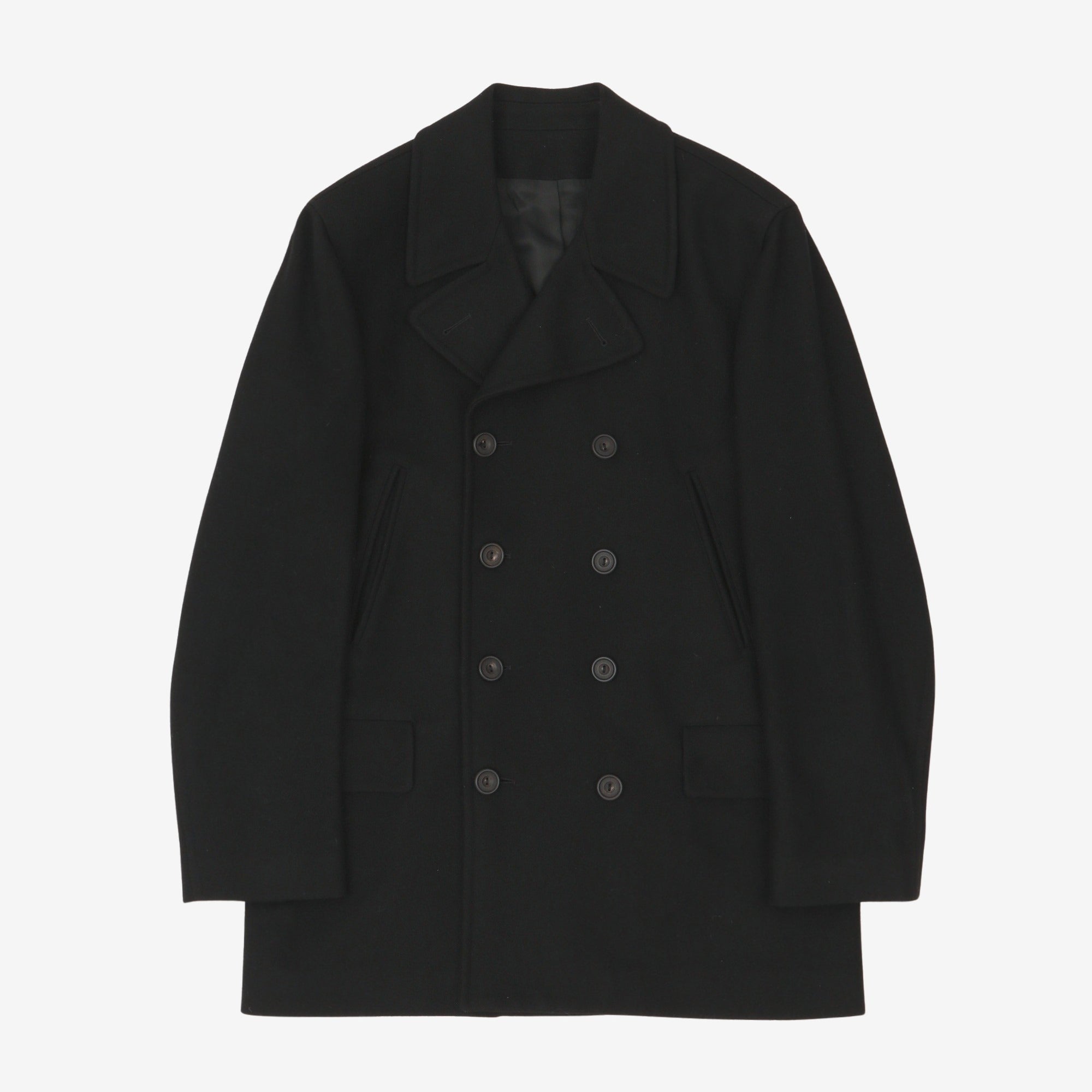 Wool Blend Peacoat