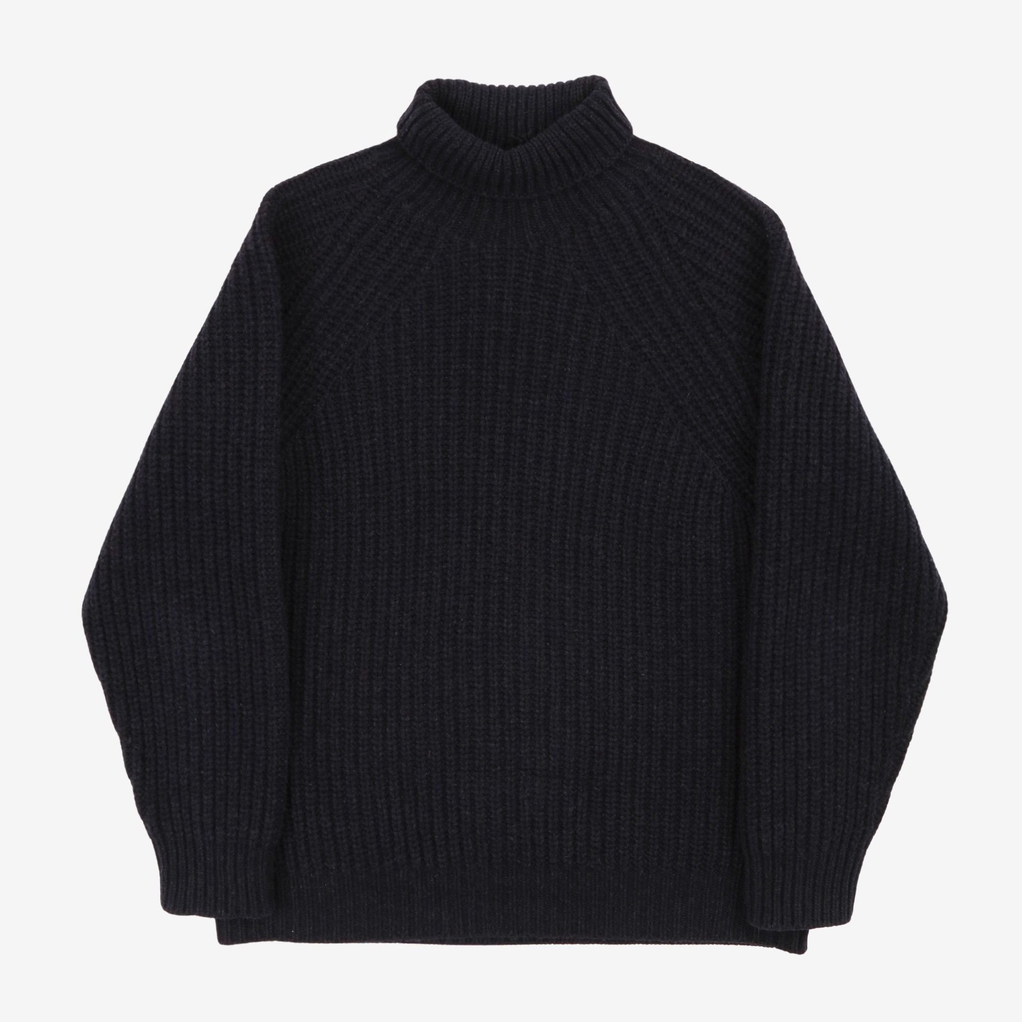 Lambswool Roll Neck Sweater