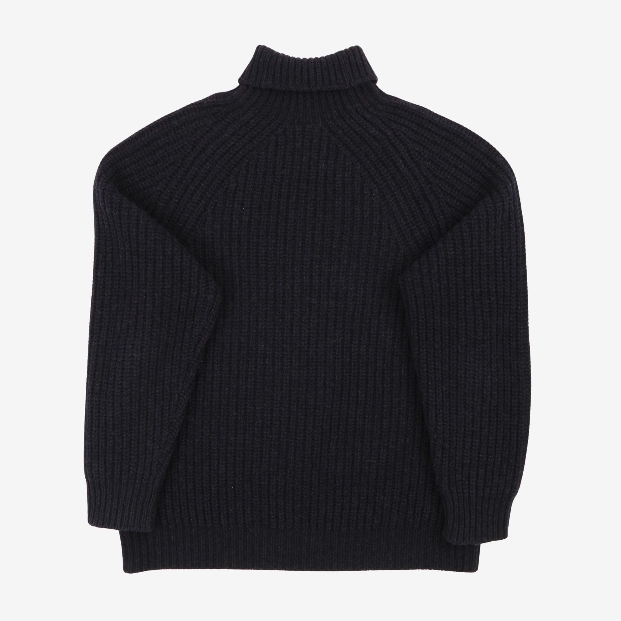 Lambswool Roll Neck Sweater