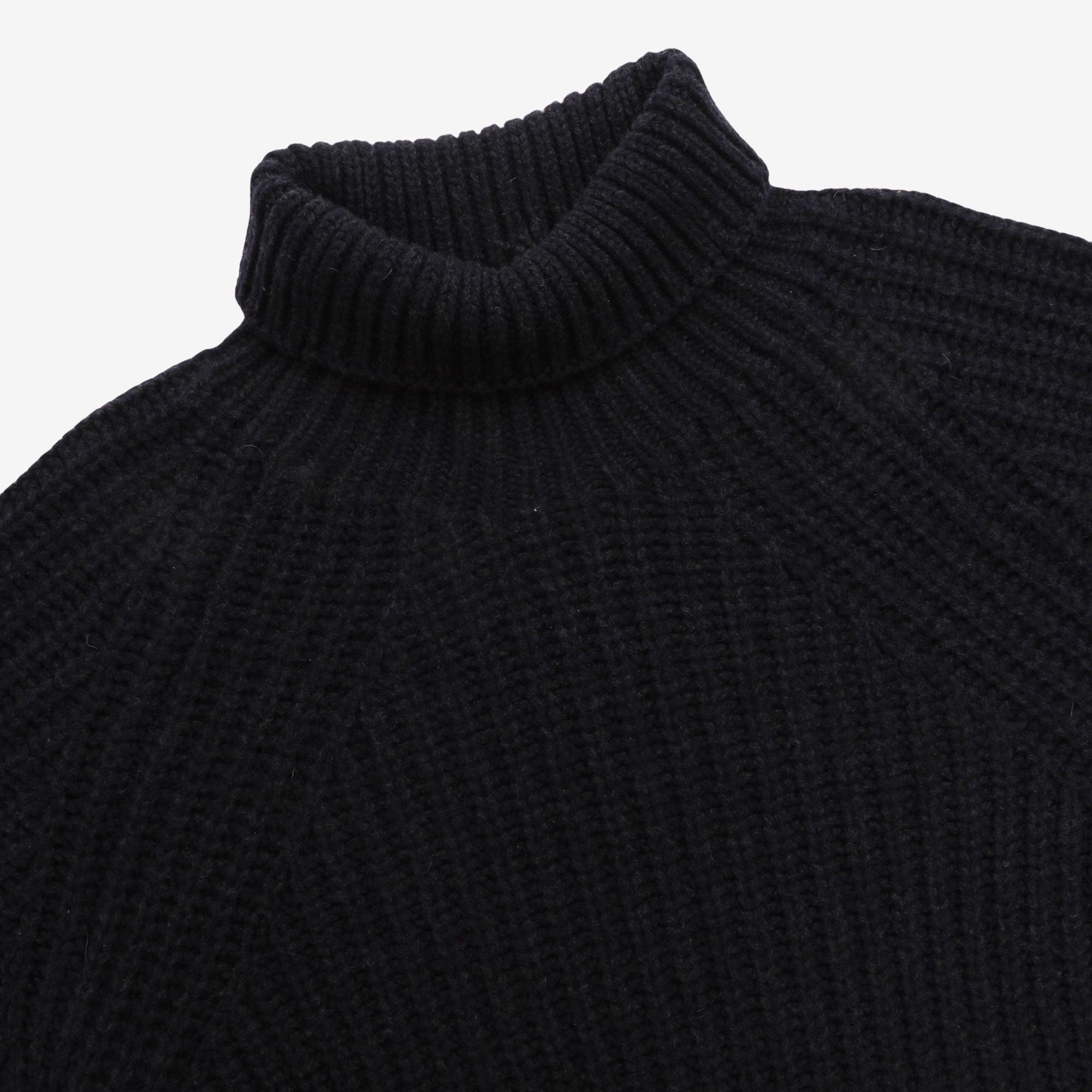 Lambswool Roll Neck Sweater