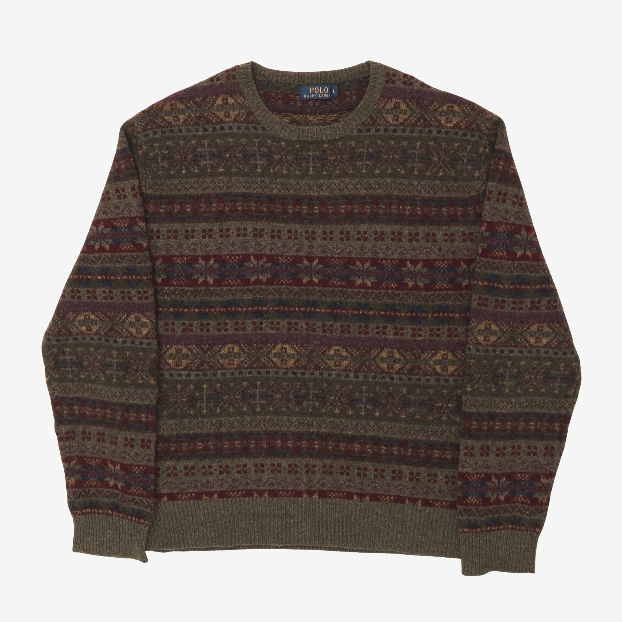 Fairisle Crewneck Sweater