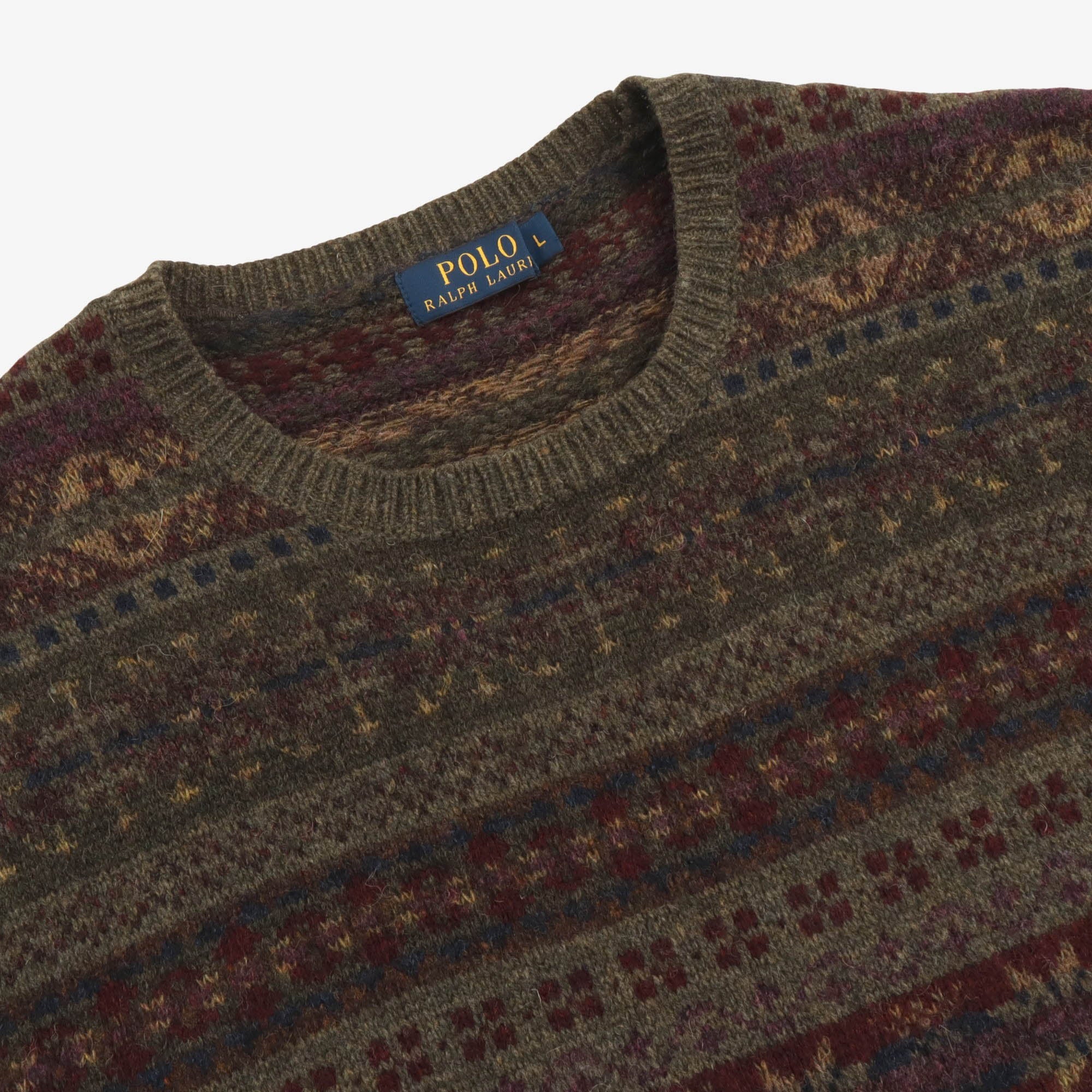 Fairisle Crewneck Sweater