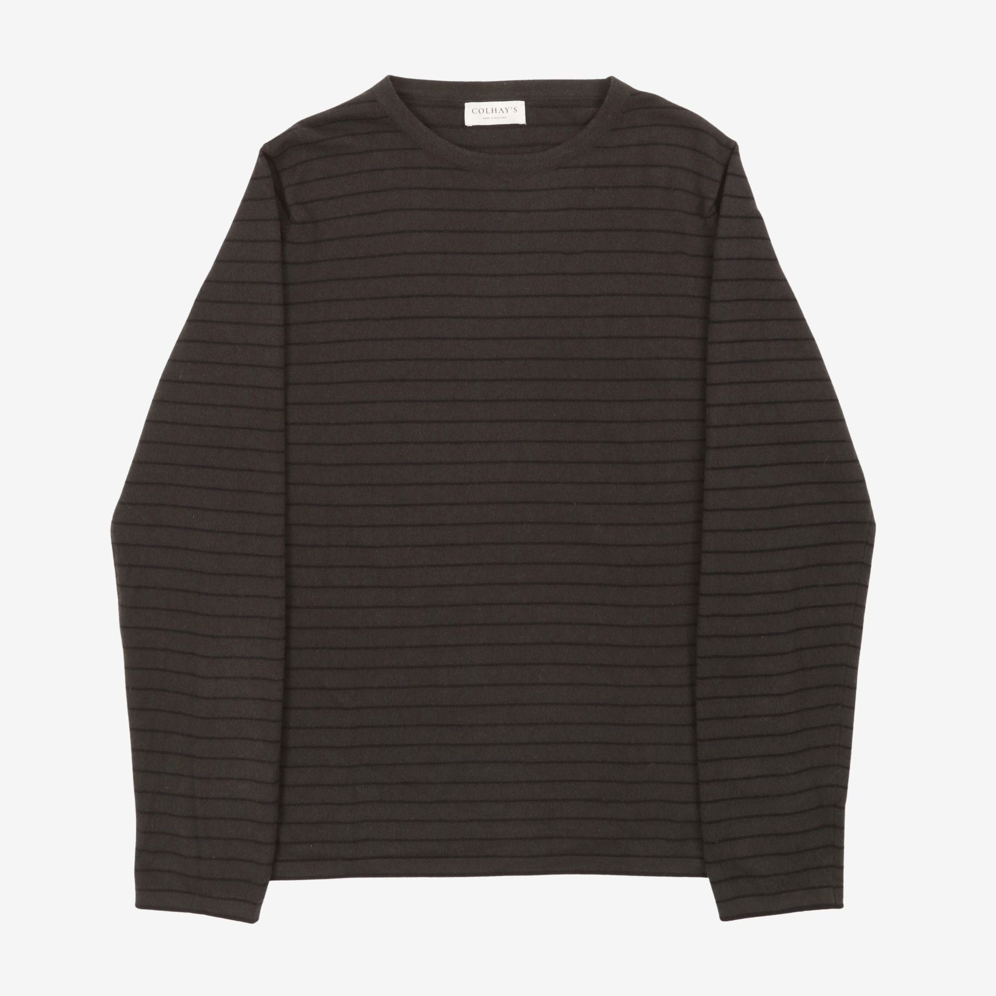 Cashmere Breton Stripe Sweater