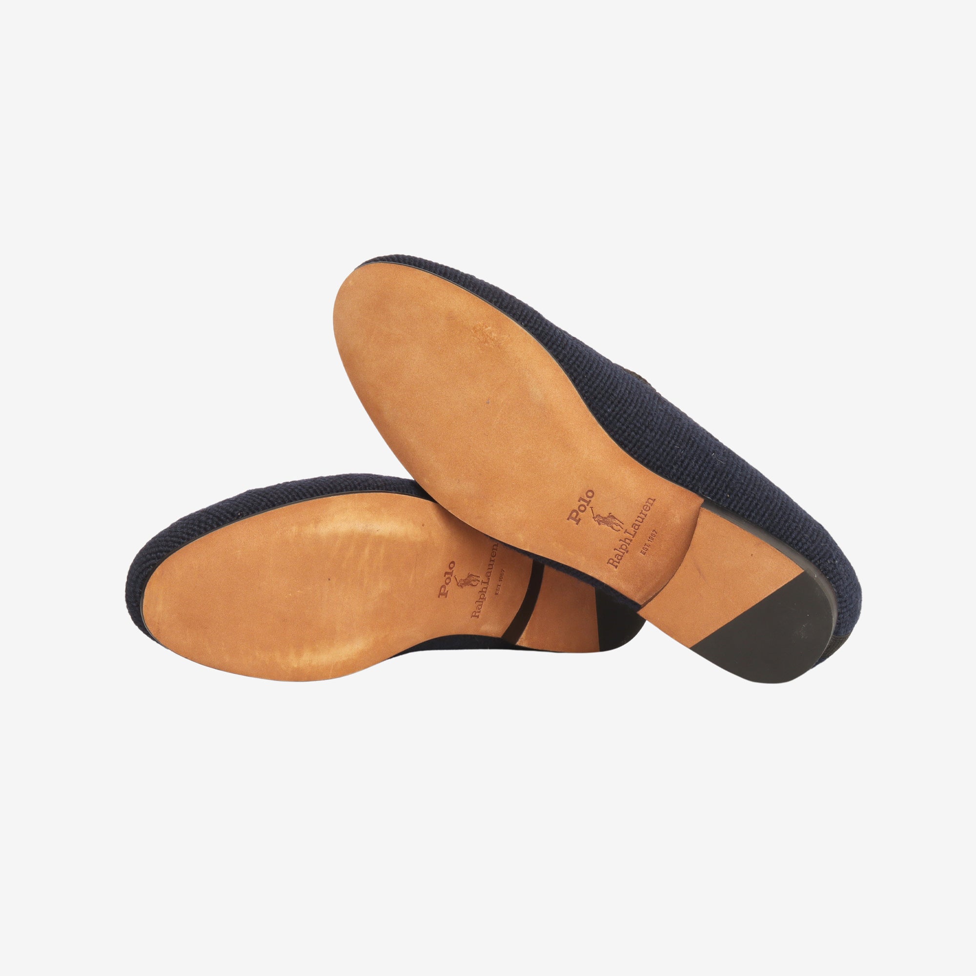 Equestrian Needlepoint Slipper Loafers