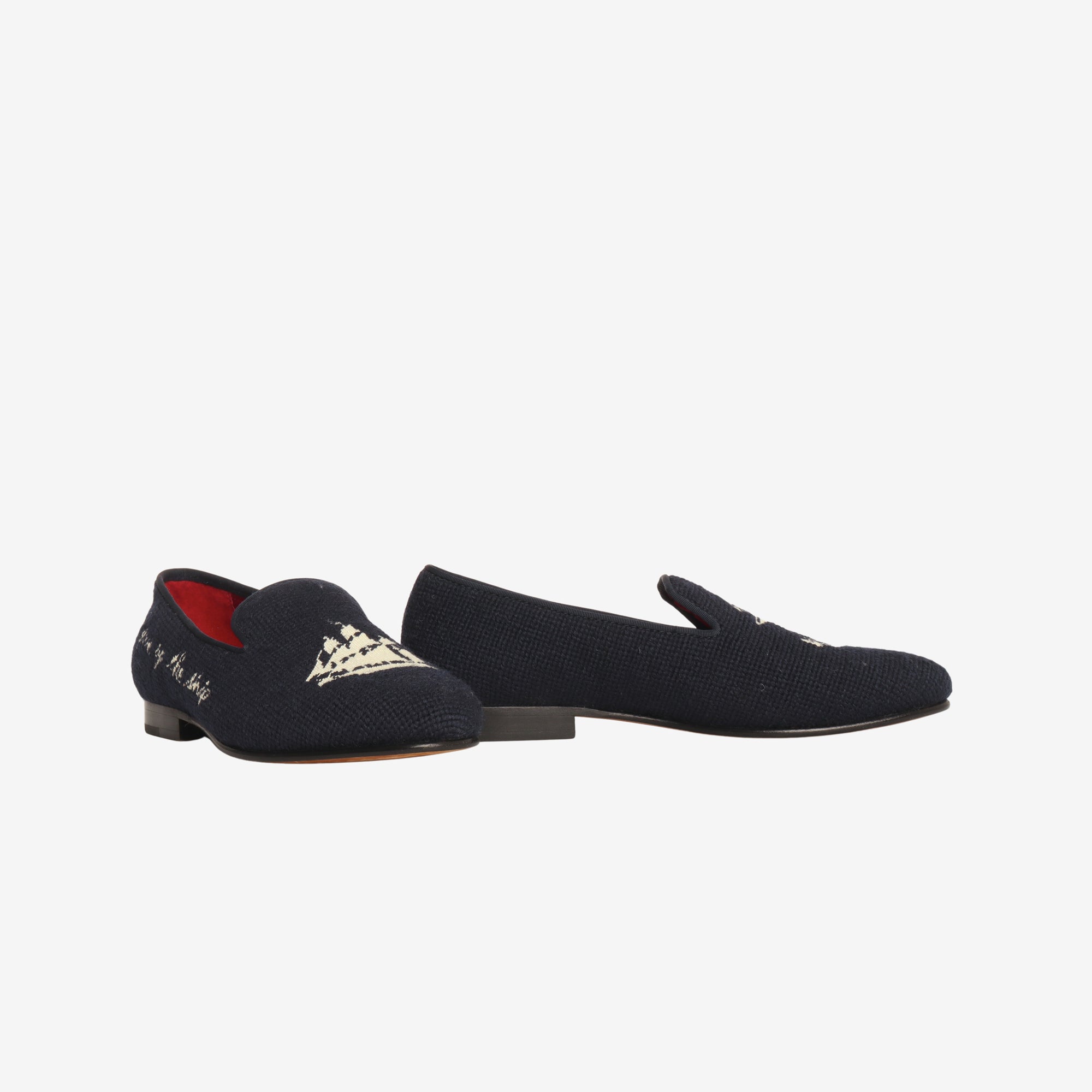 Nautica Needlepoint Slipper Loafers