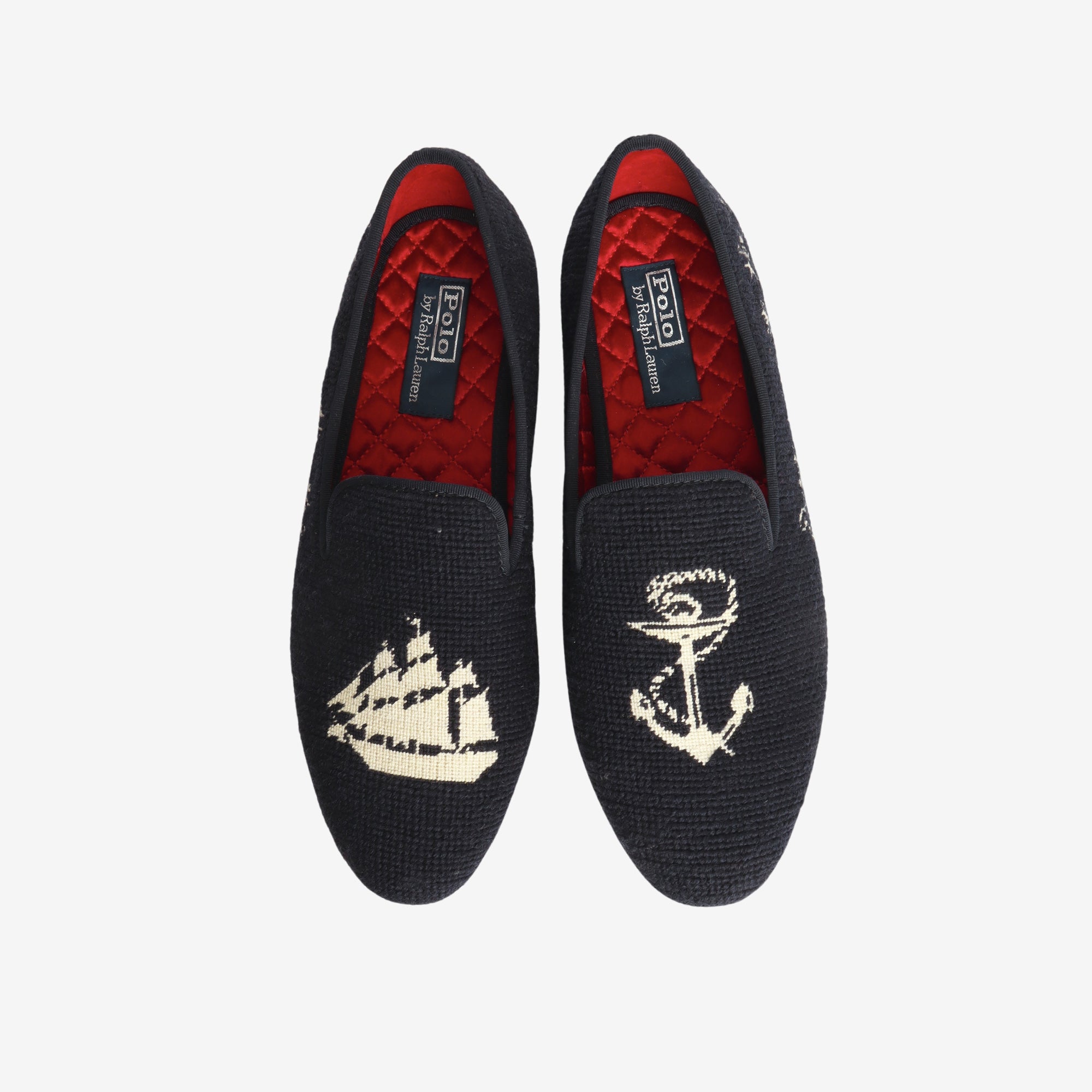 Nautica Needlepoint Slipper Loafers