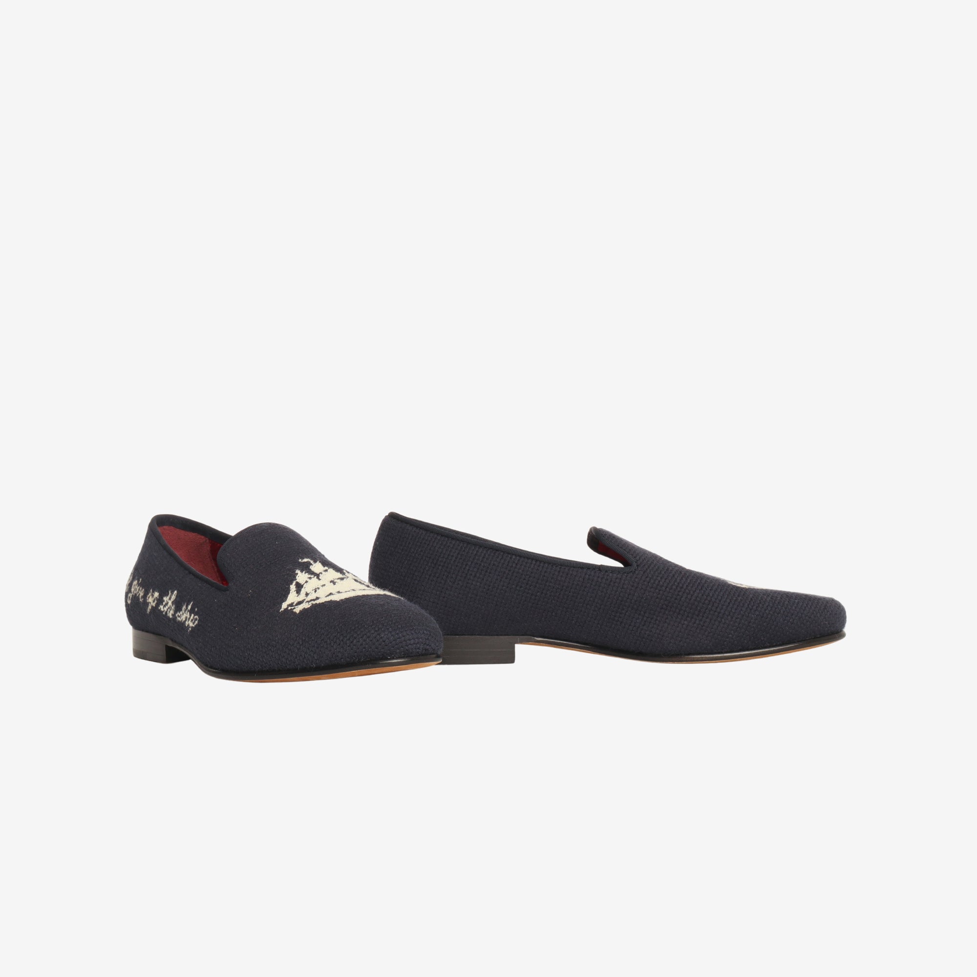 Nautica Needlepoint Slipper Loafers
