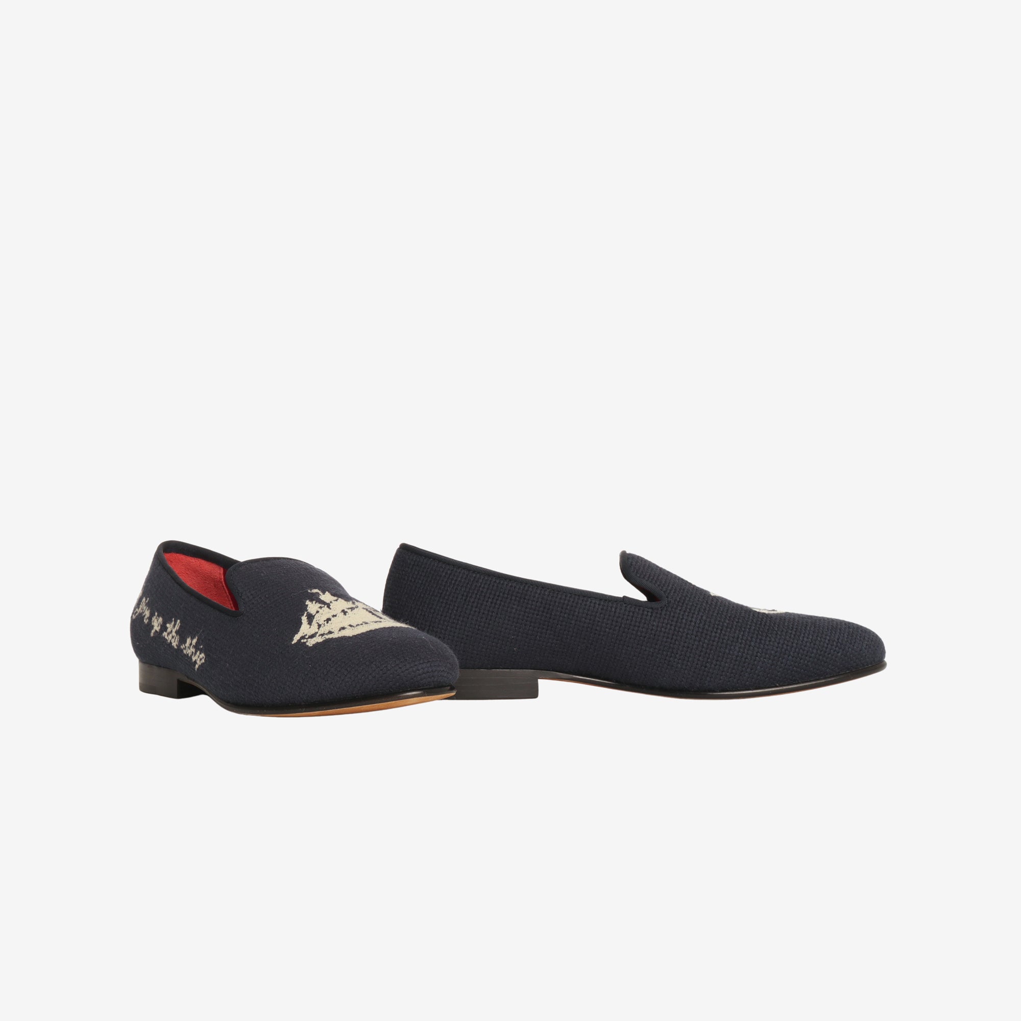 Nautica Needlepoint Slipper Loafers