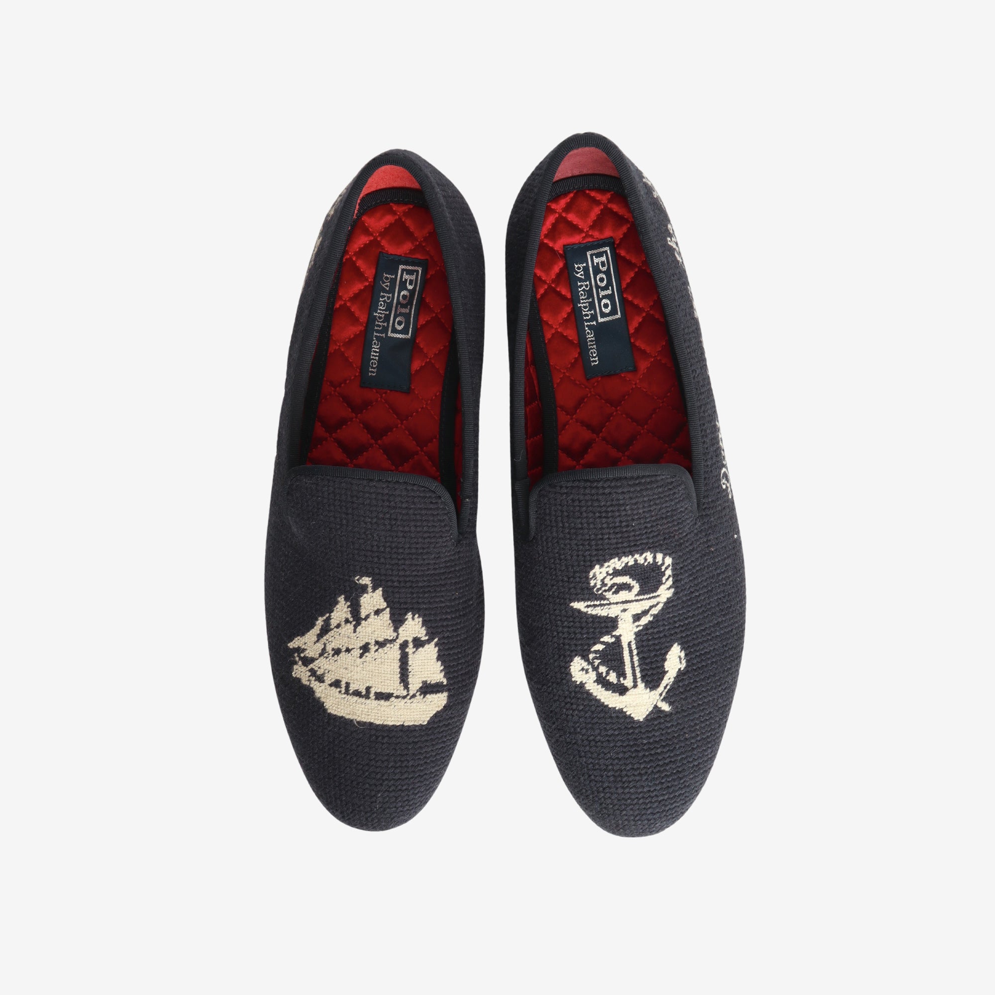 Nautica Needlepoint Slipper Loafers