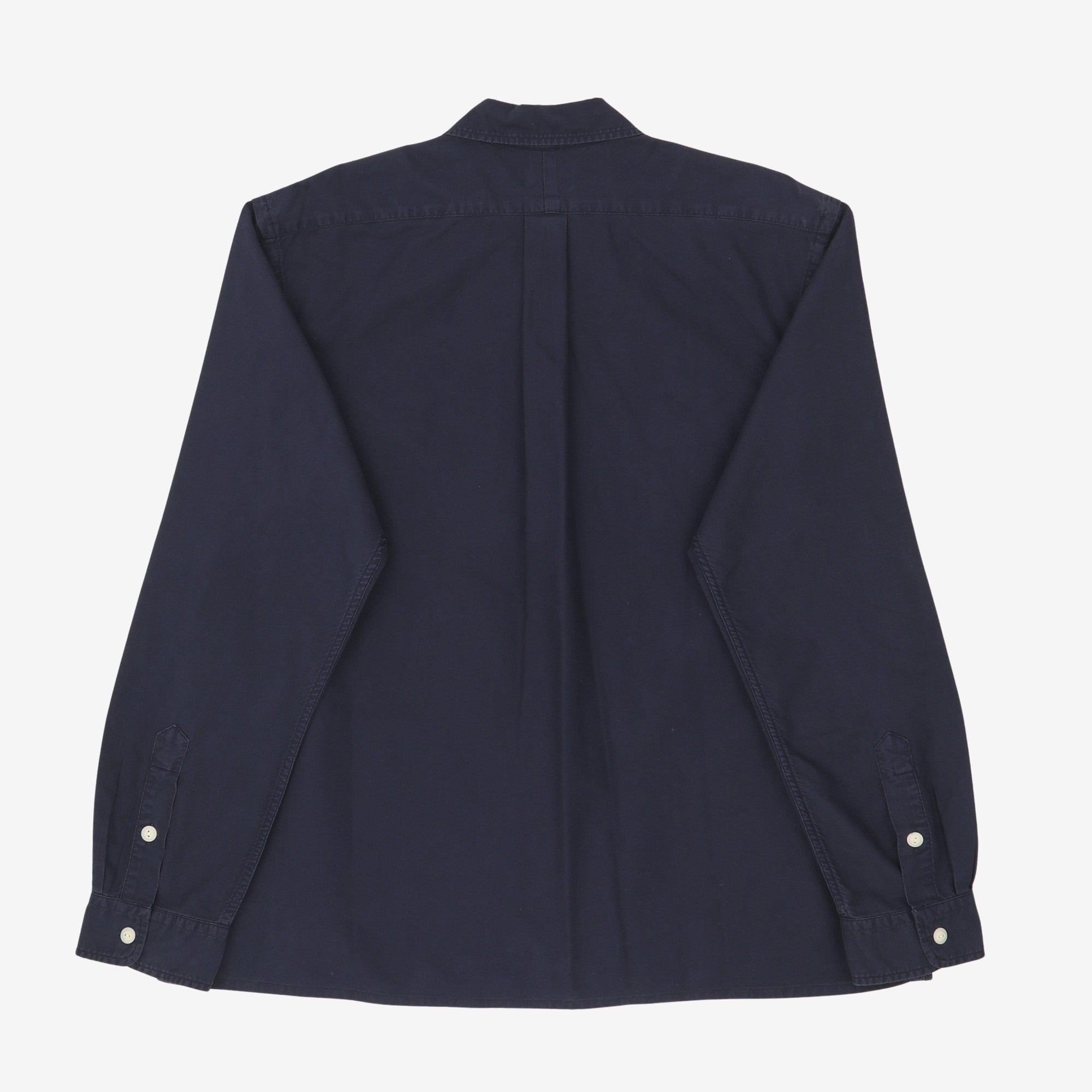 Garment Dyed Zip Overshirt