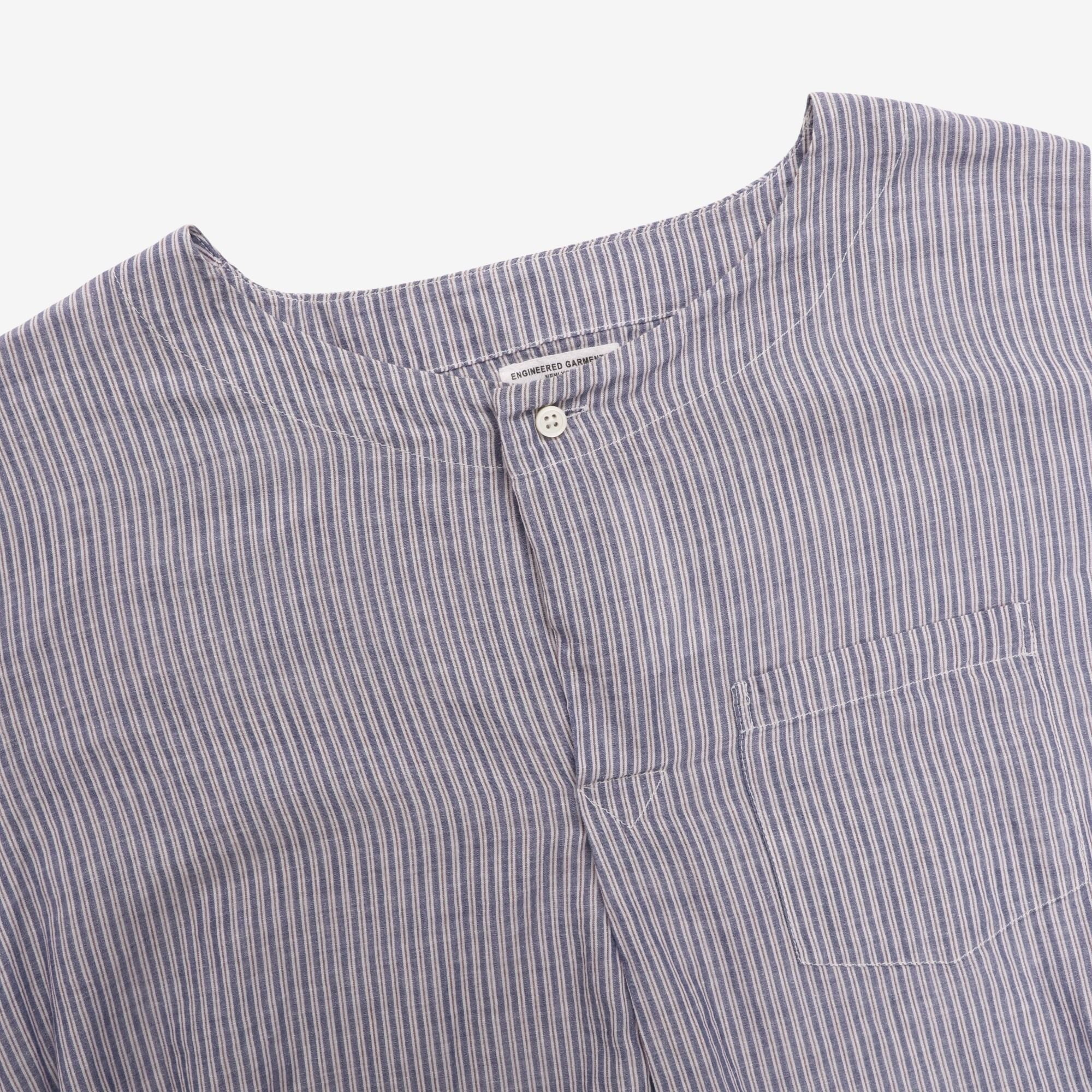 SS Striped Seersucker PO Shirt