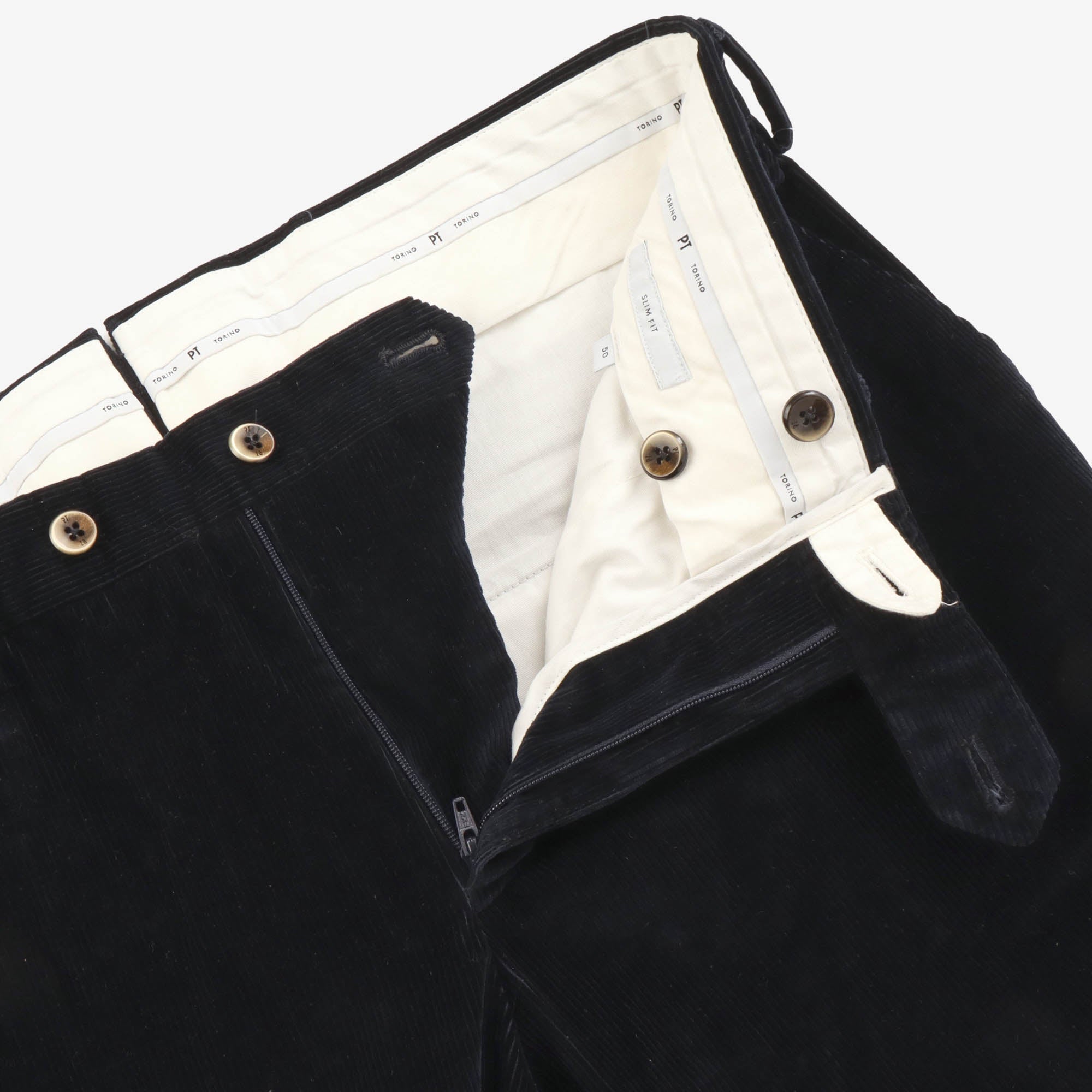 Slim Fit Corduroy Trousers