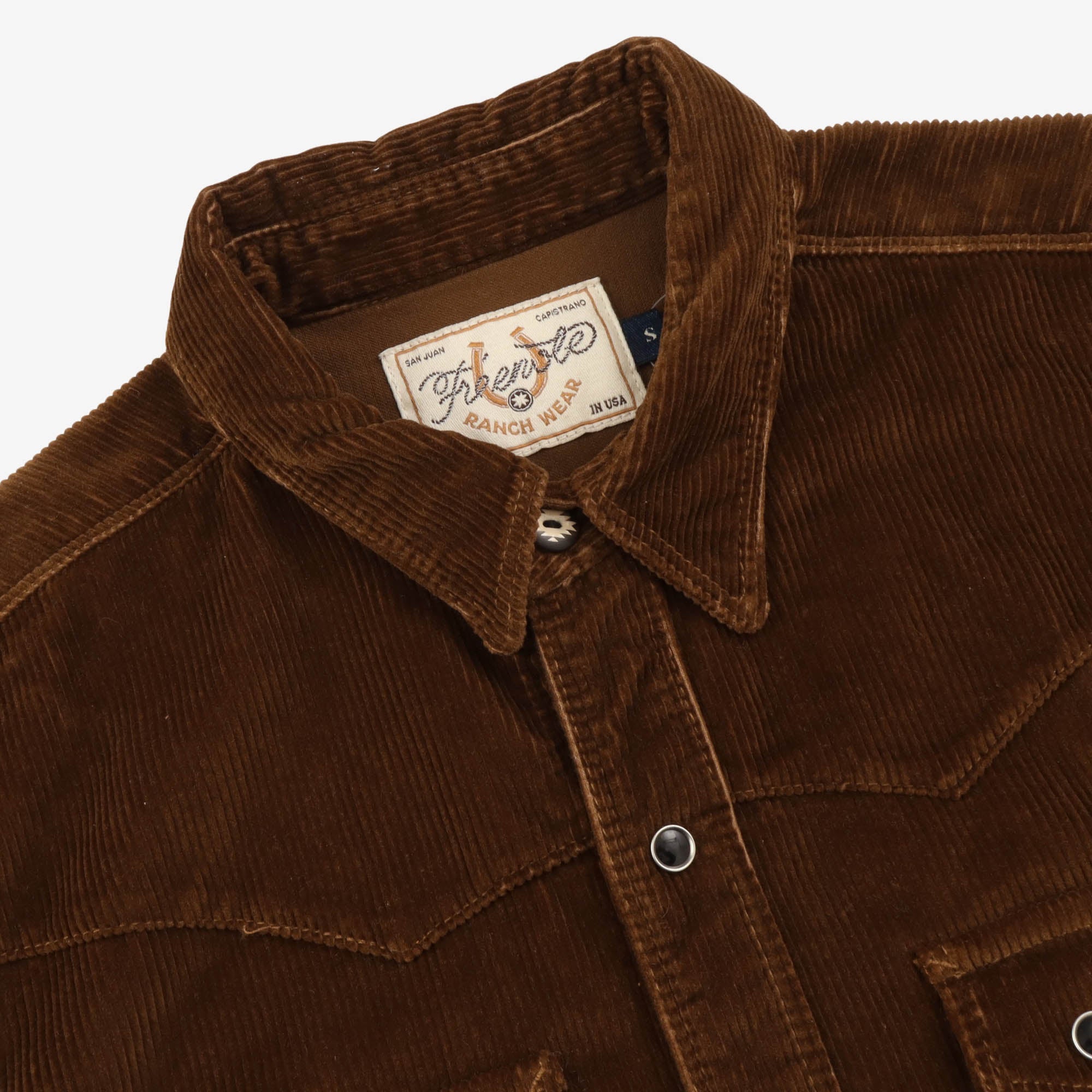 Calico Corduroy Western Shirt