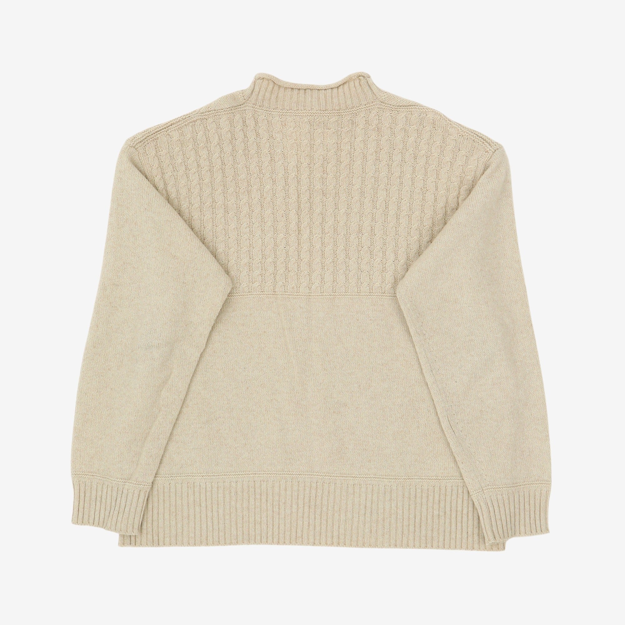 Cable knit Rollneck Sweater