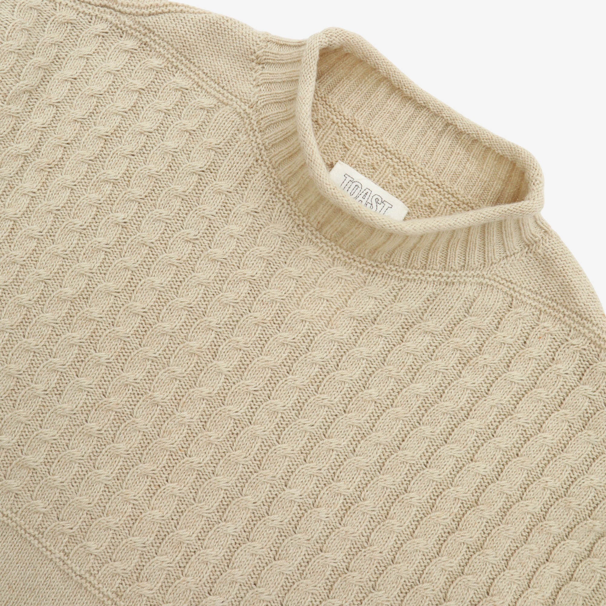 Cable knit Rollneck Sweater