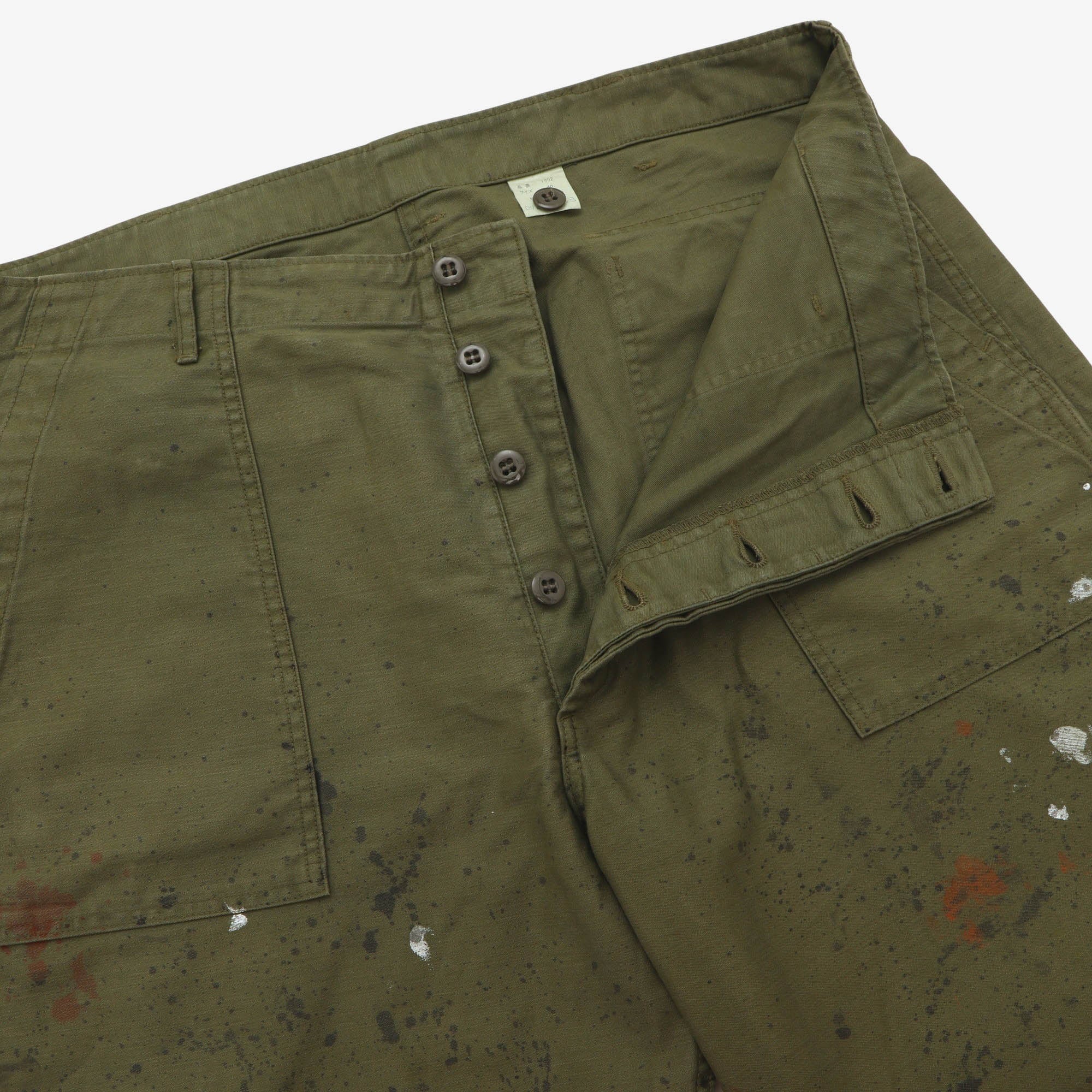 Paint Distresssed Newfatigue Pants