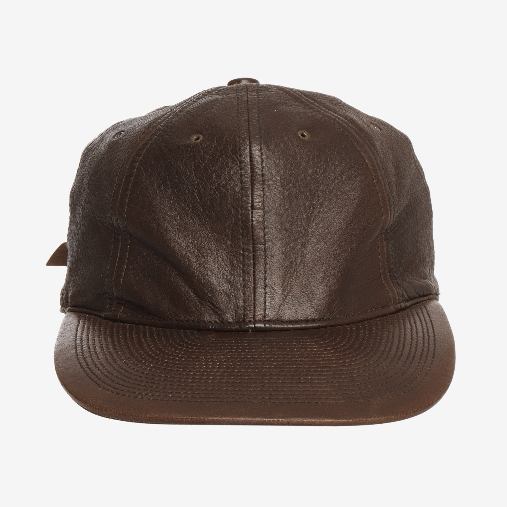 Leather Baseball Cap